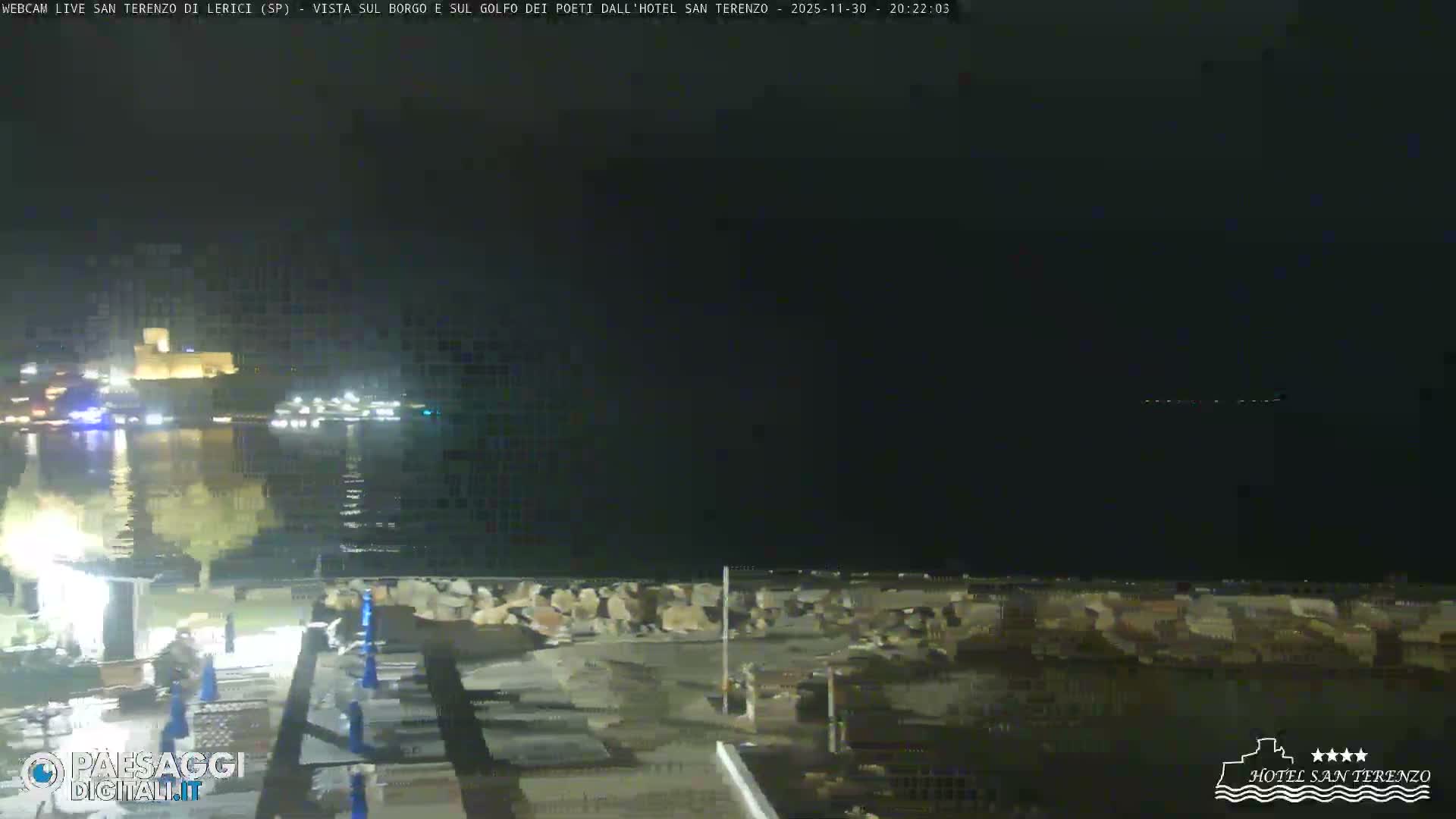  Lerici City & Coast Live Cam - La Spezia, Liguria, Italy