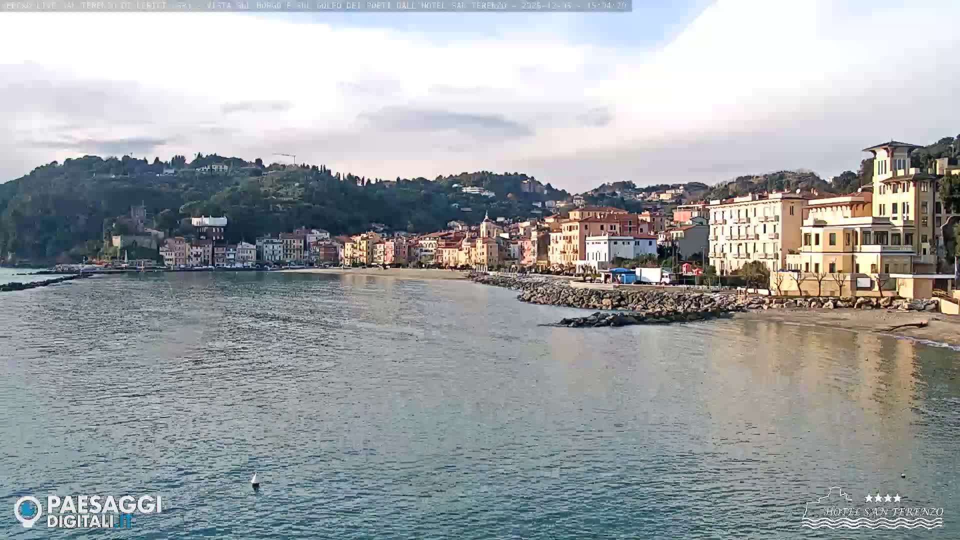  Lerici City & Coast Live Cam - La Spezia, Liguria, Italy