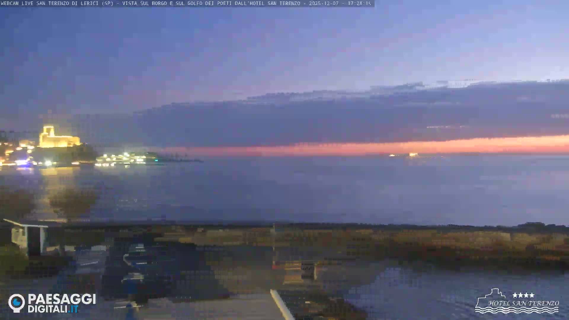  Lerici City & Coast Live Cam - La Spezia, Liguria, Italy