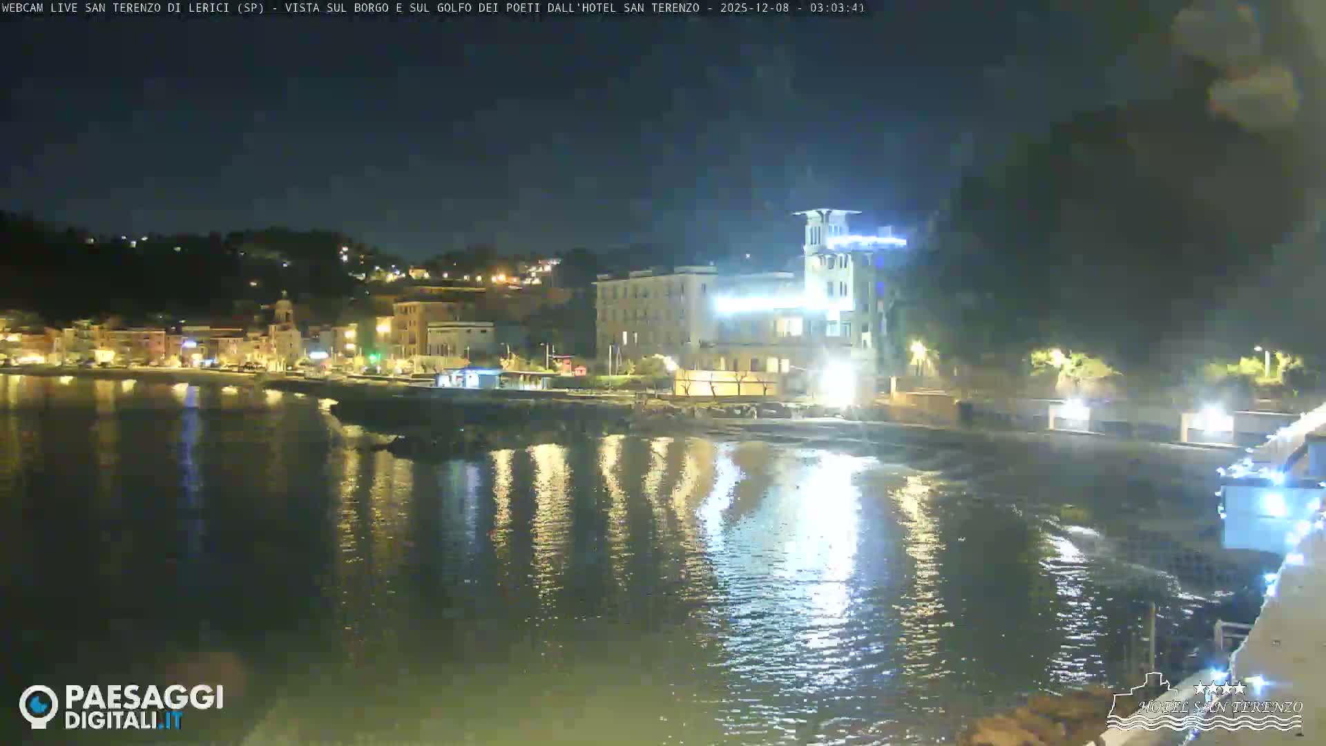  Lerici City & Coast Live Cam - La Spezia, Liguria, Italy