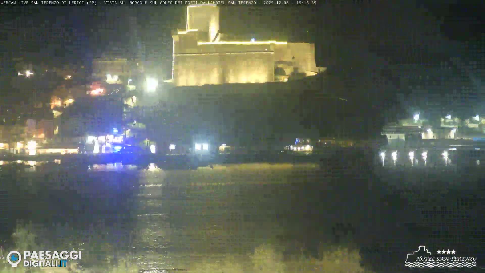  Lerici City & Coast Live Cam - La Spezia, Liguria, Italy