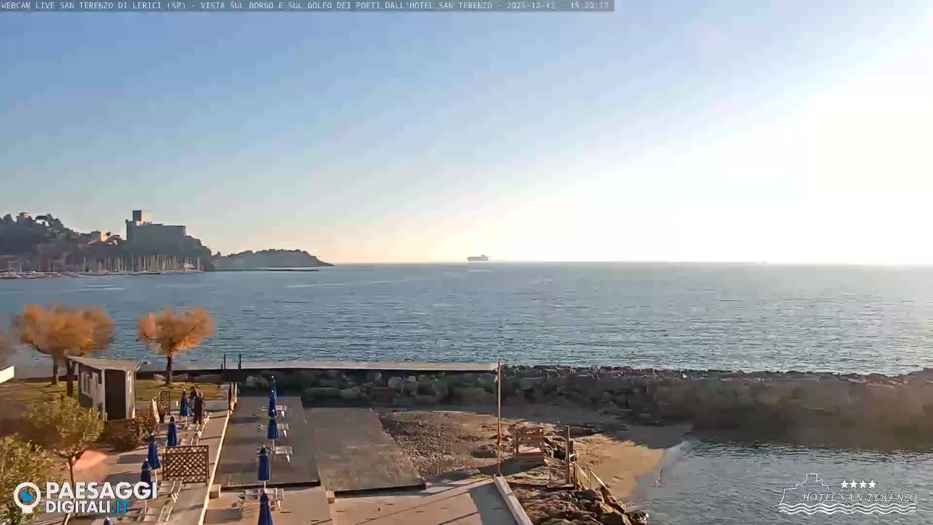  Lerici City & Coast Live Cam - La Spezia, Liguria, Italy