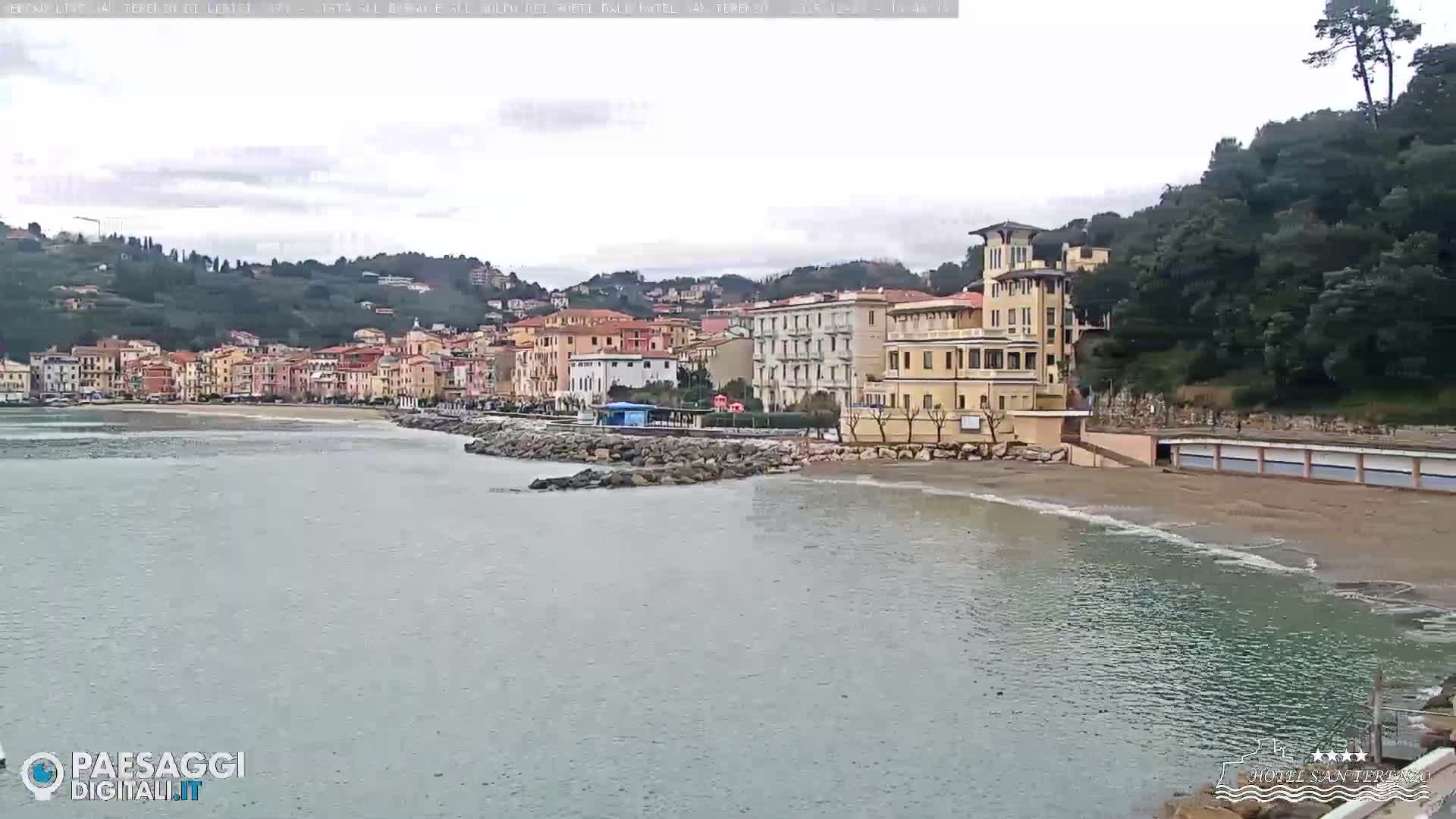  Lerici City & Coast Live Cam - La Spezia, Liguria, Italy