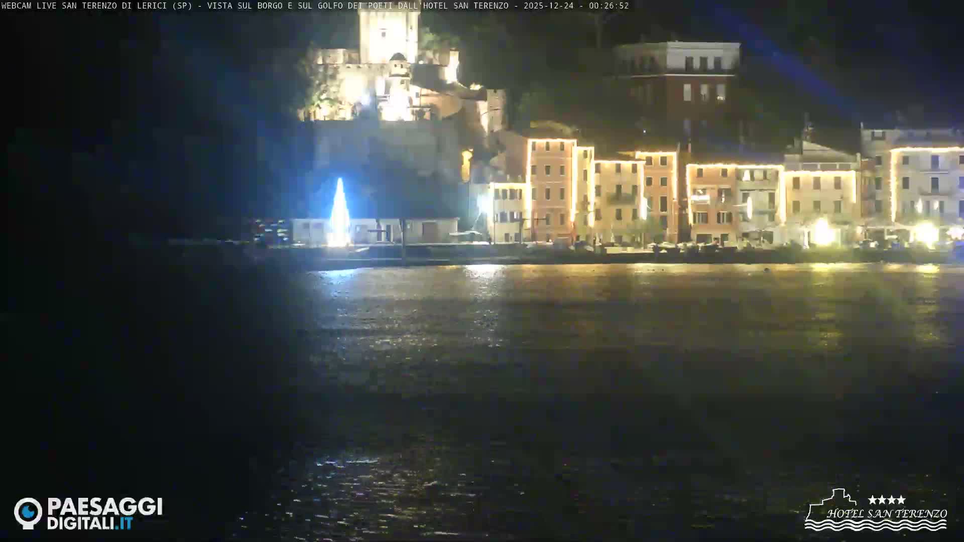  Lerici City & Coast Live Cam - La Spezia, Liguria, Italy