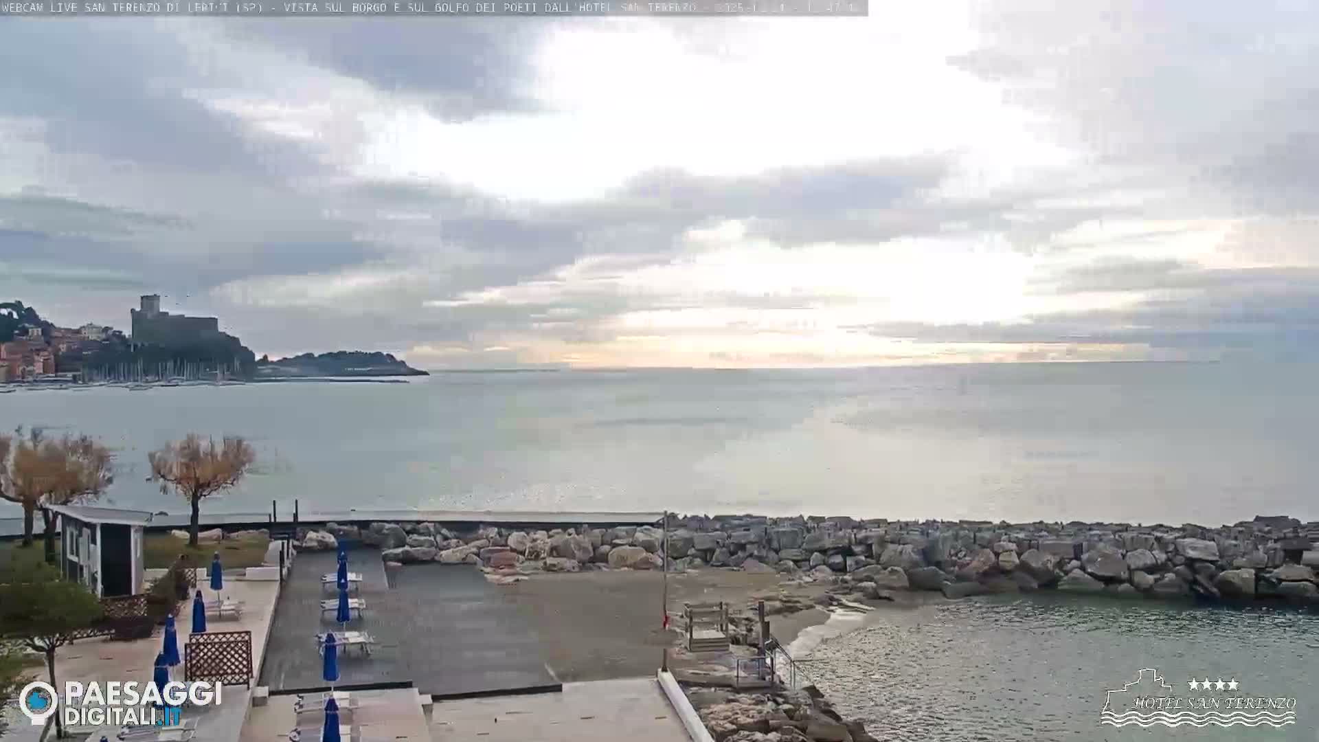  Lerici City & Coast Live Cam - La Spezia, Liguria, Italy