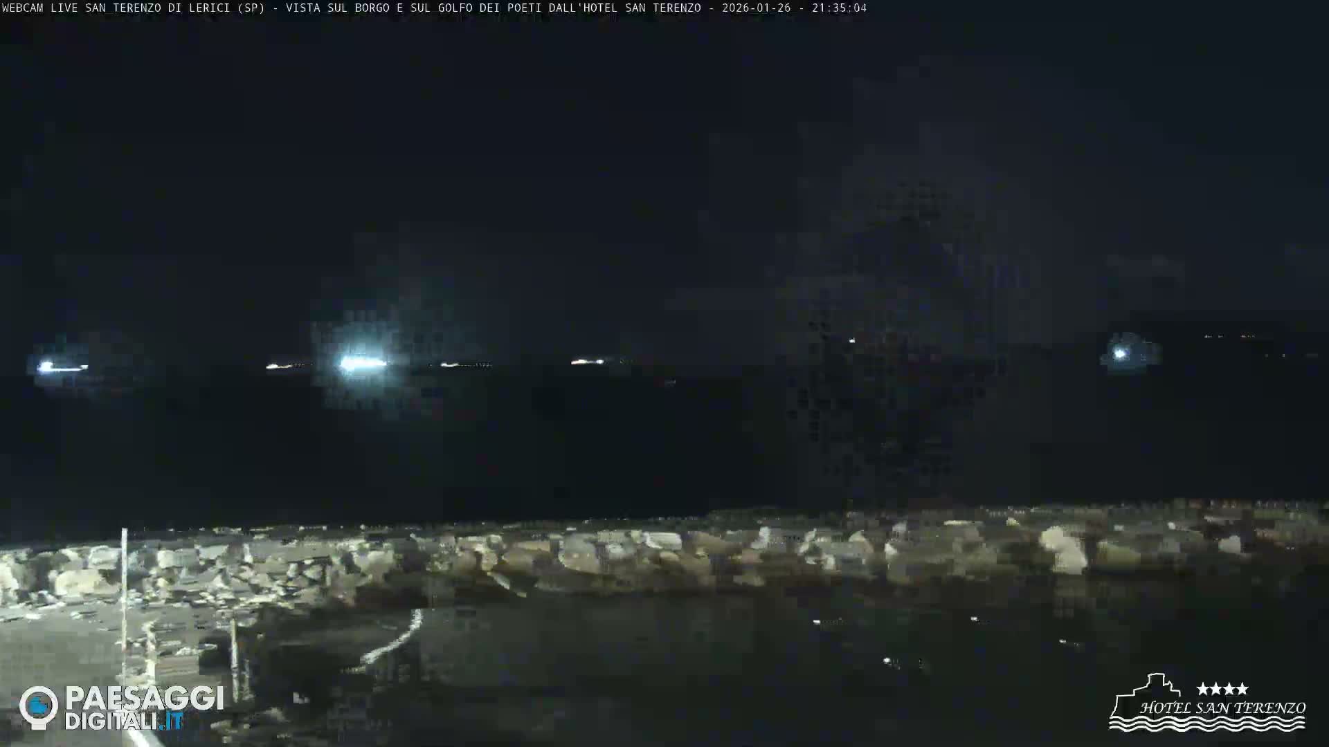  Lerici City & Coast Live Cam - La Spezia, Liguria, Italy
