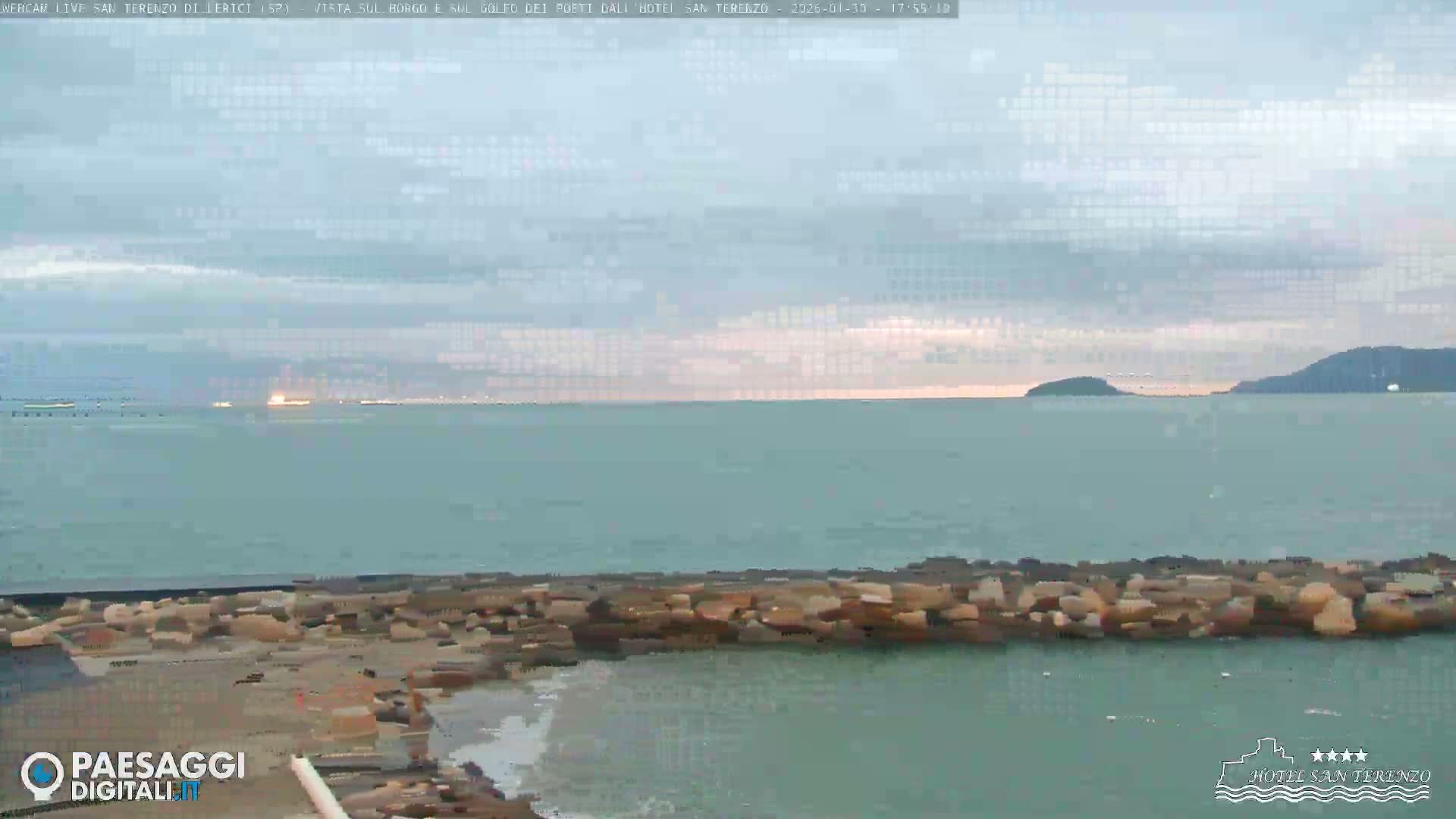 Lerici City & Coast Live Cam - La Spezia, Liguria, Italy