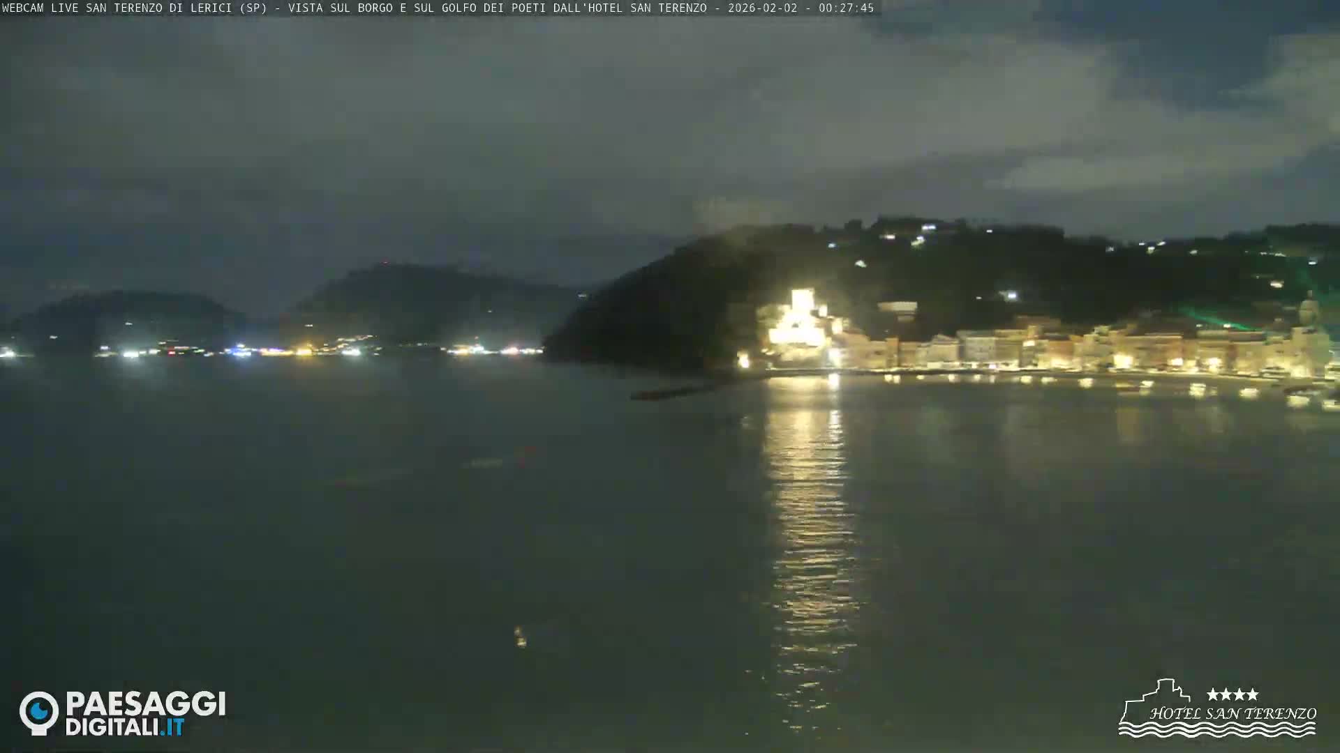  Lerici City & Coast Live Cam - La Spezia, Liguria, Italy