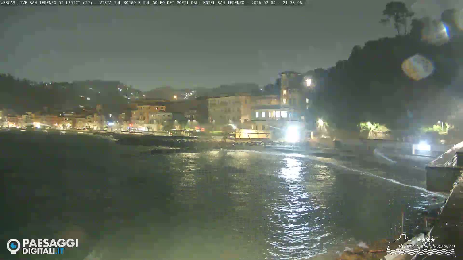  Lerici City & Coast Live Cam - La Spezia, Liguria, Italy