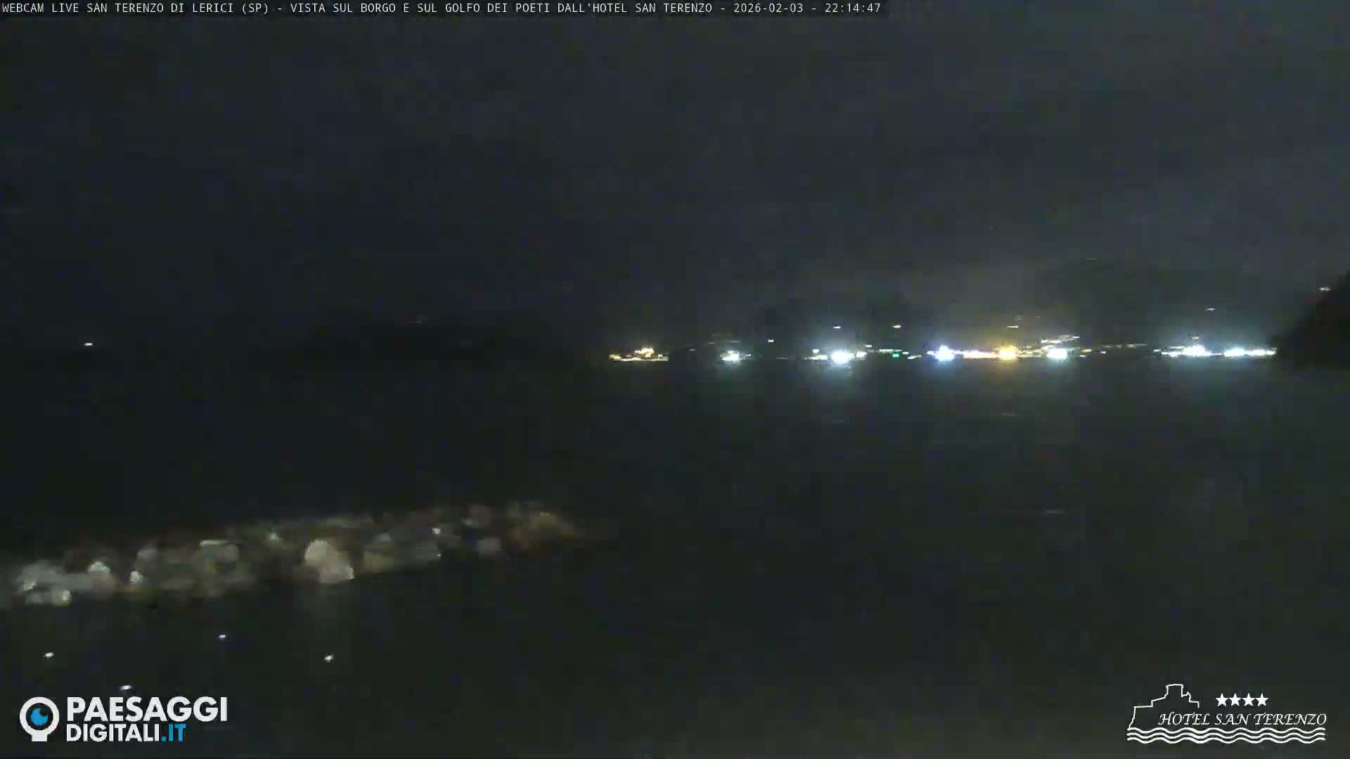  Lerici City & Coast Live Cam - La Spezia, Liguria, Italy