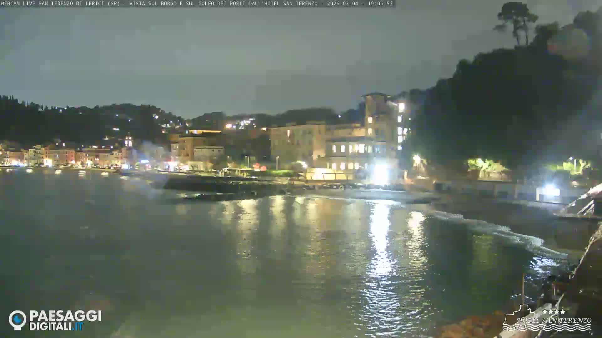  Lerici City & Coast Live Cam - La Spezia, Liguria, Italy