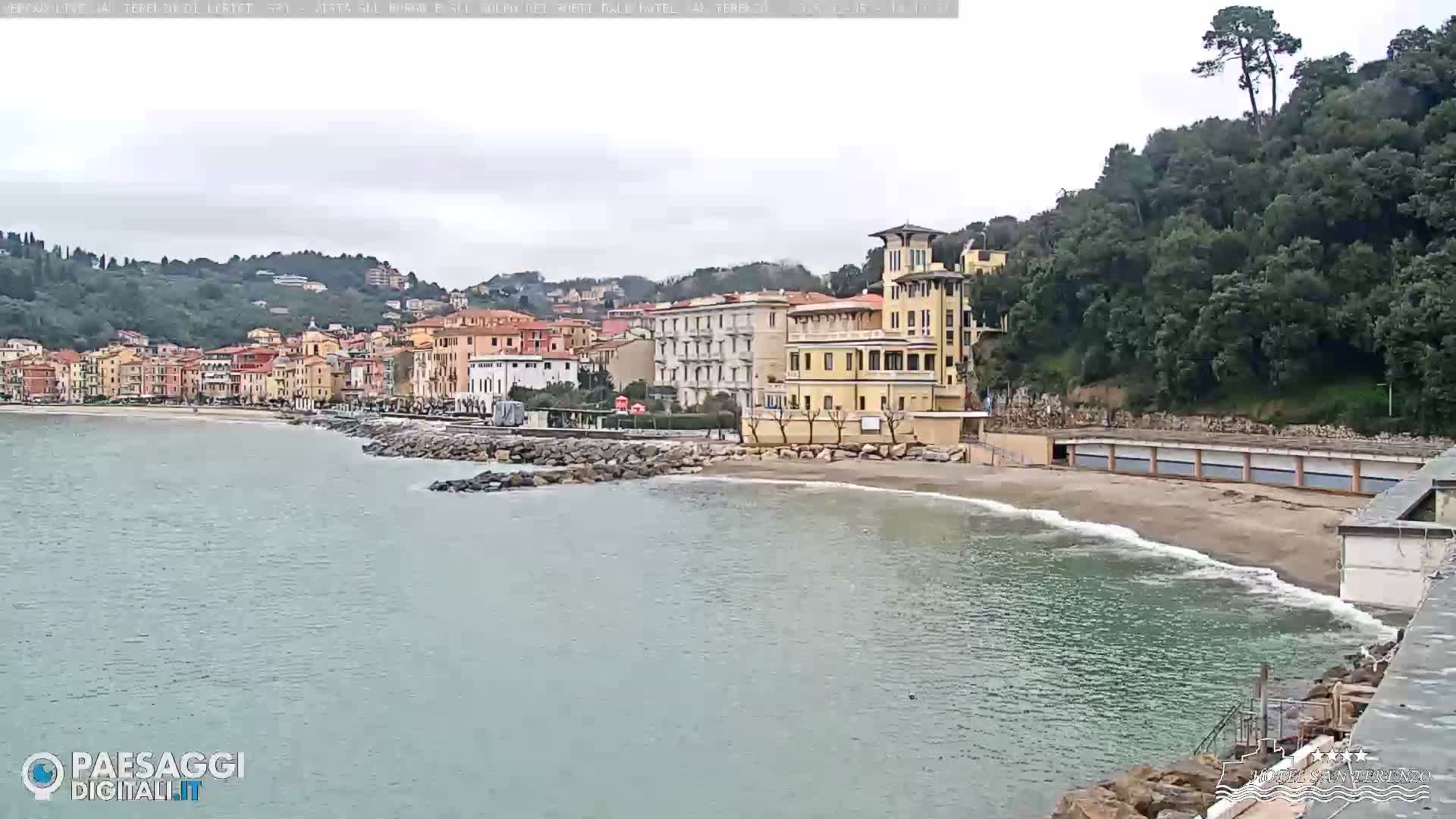  Lerici City & Coast Live Cam - La Spezia, Liguria, Italy