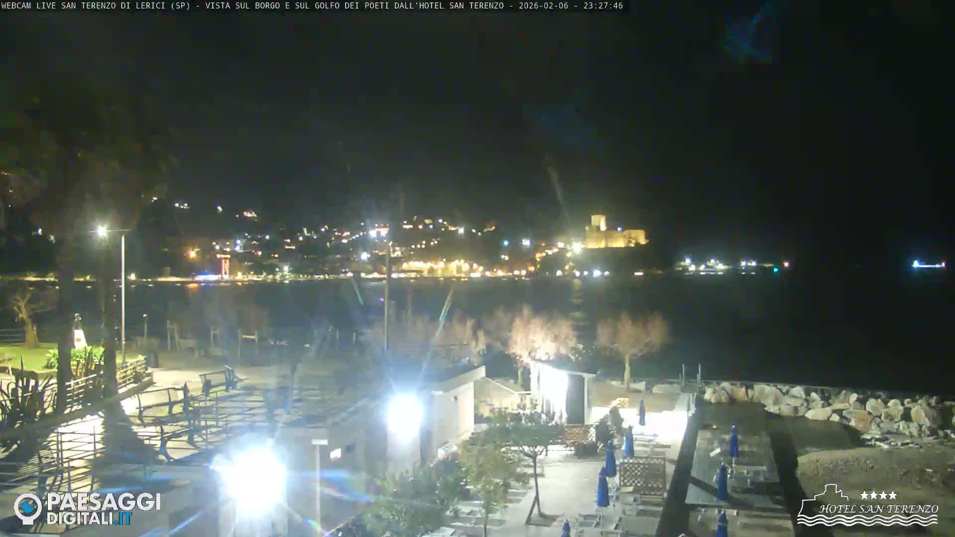 Lerici City & Coast Live Cam - La Spezia, Liguria, Italy