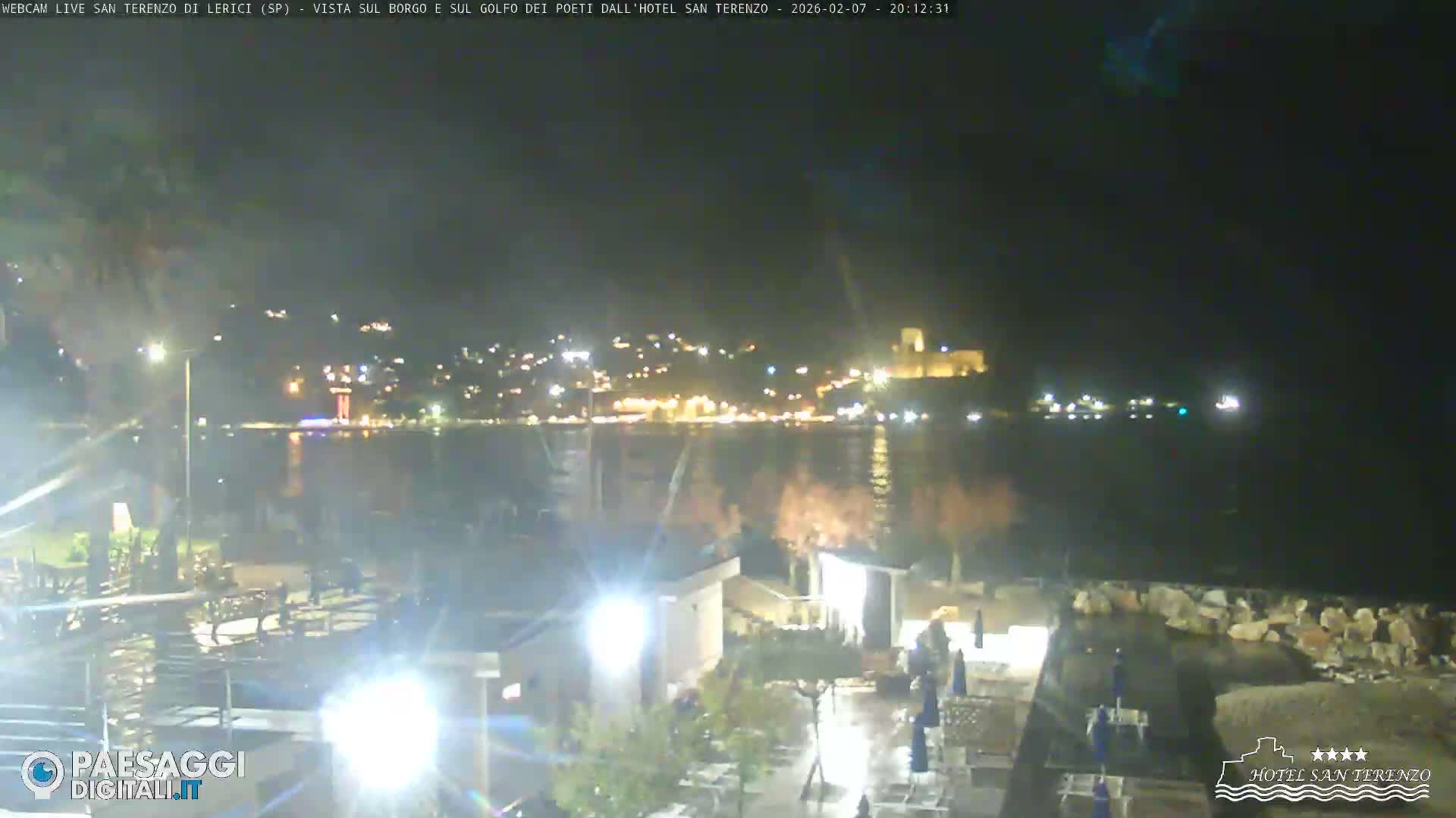  Lerici City & Coast Live Cam - La Spezia, Liguria, Italy