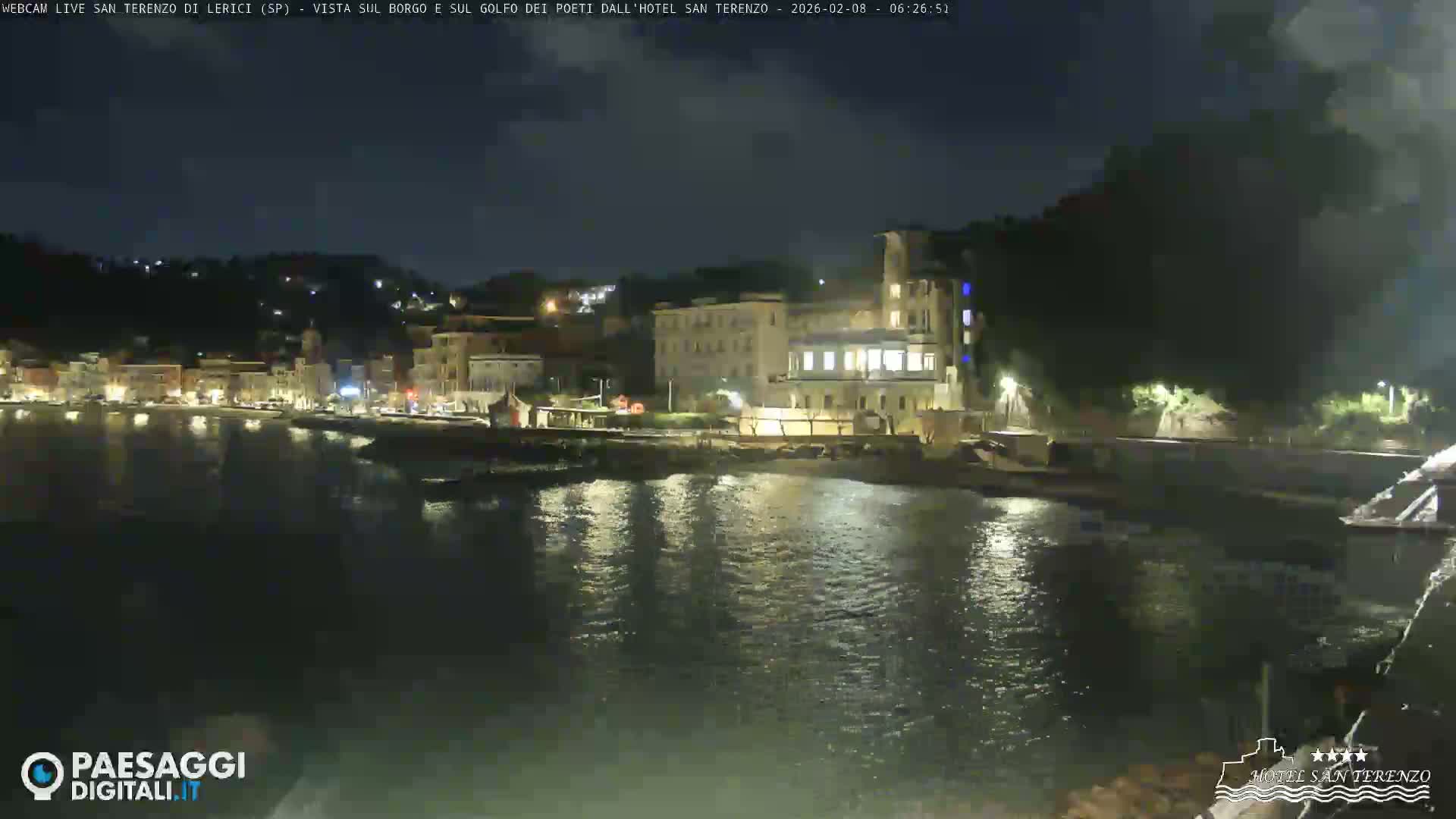  Lerici City & Coast Live Cam - La Spezia, Liguria, Italy