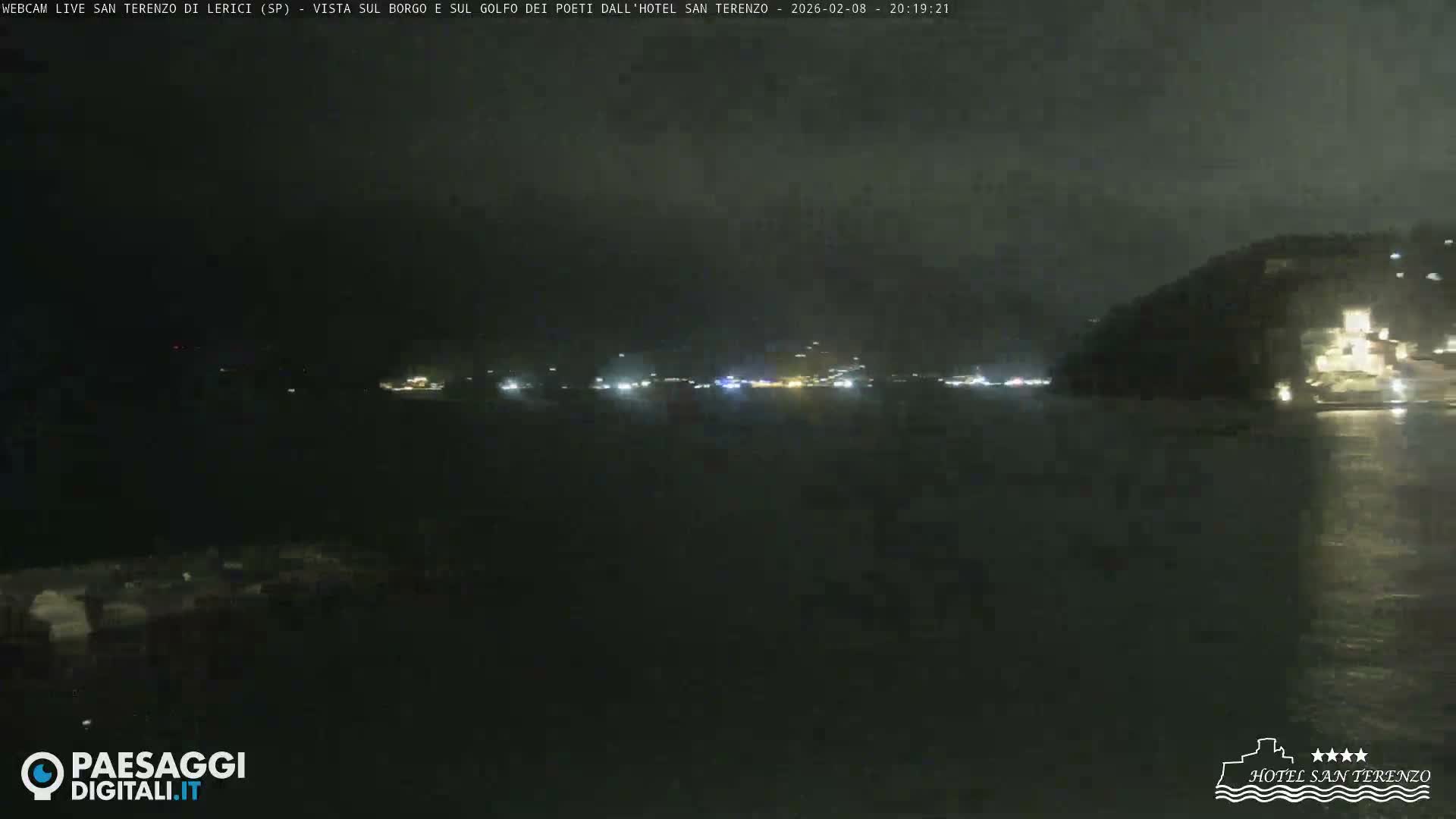  Lerici City & Coast Live Cam - La Spezia, Liguria, Italy