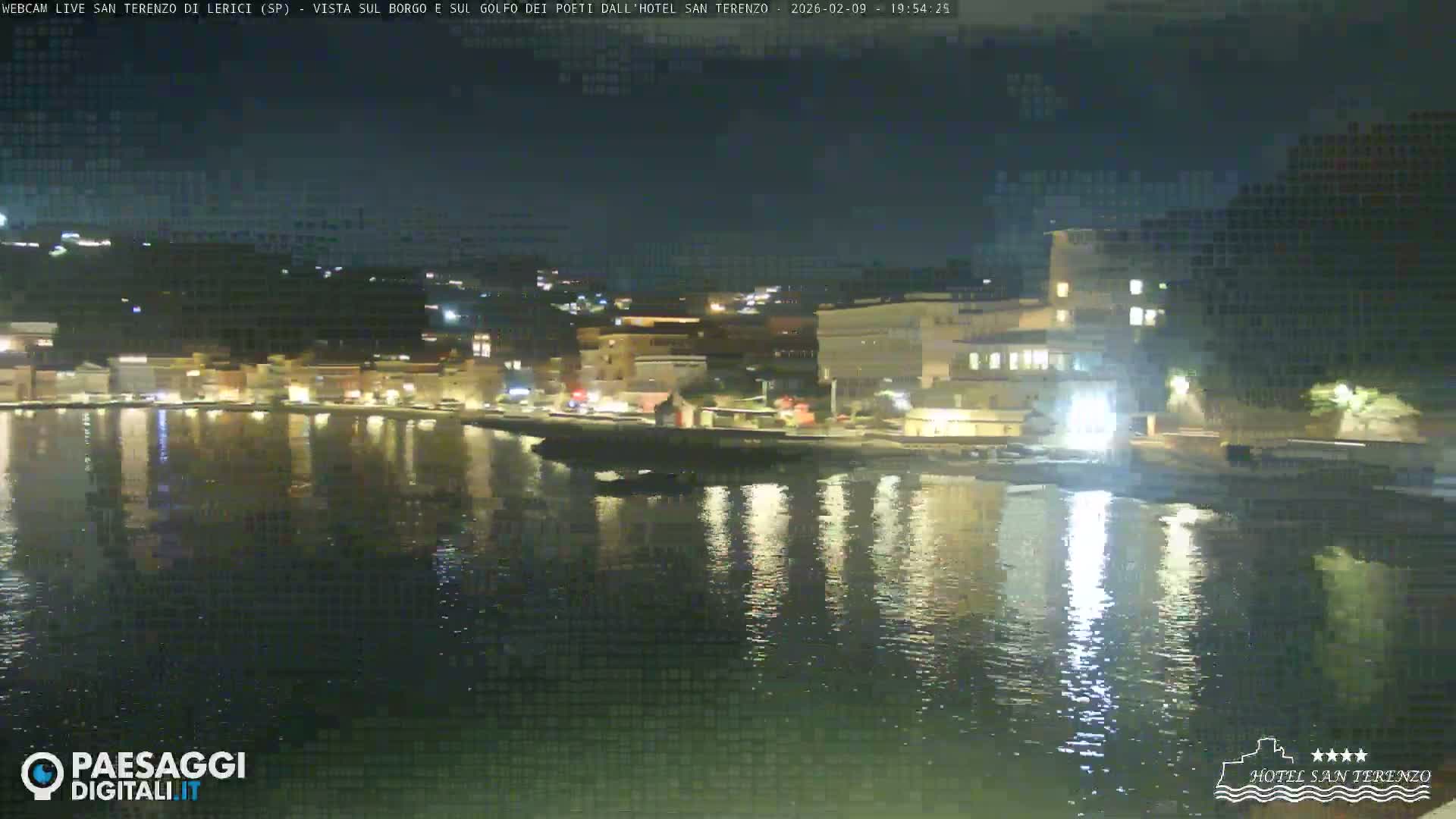  Lerici City & Coast Live Cam - La Spezia, Liguria, Italy