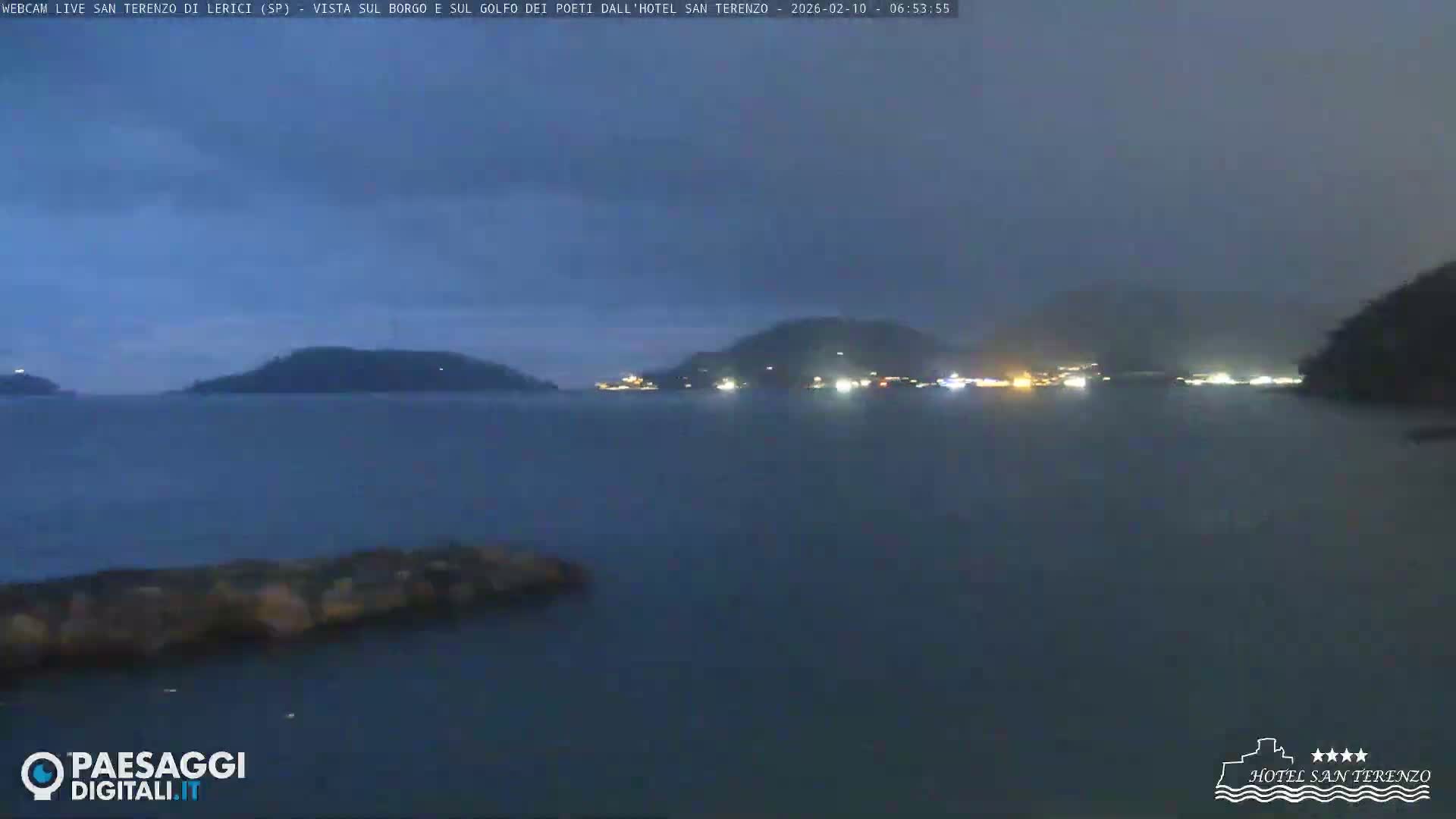  Lerici City & Coast Live Cam - La Spezia, Liguria, Italy
