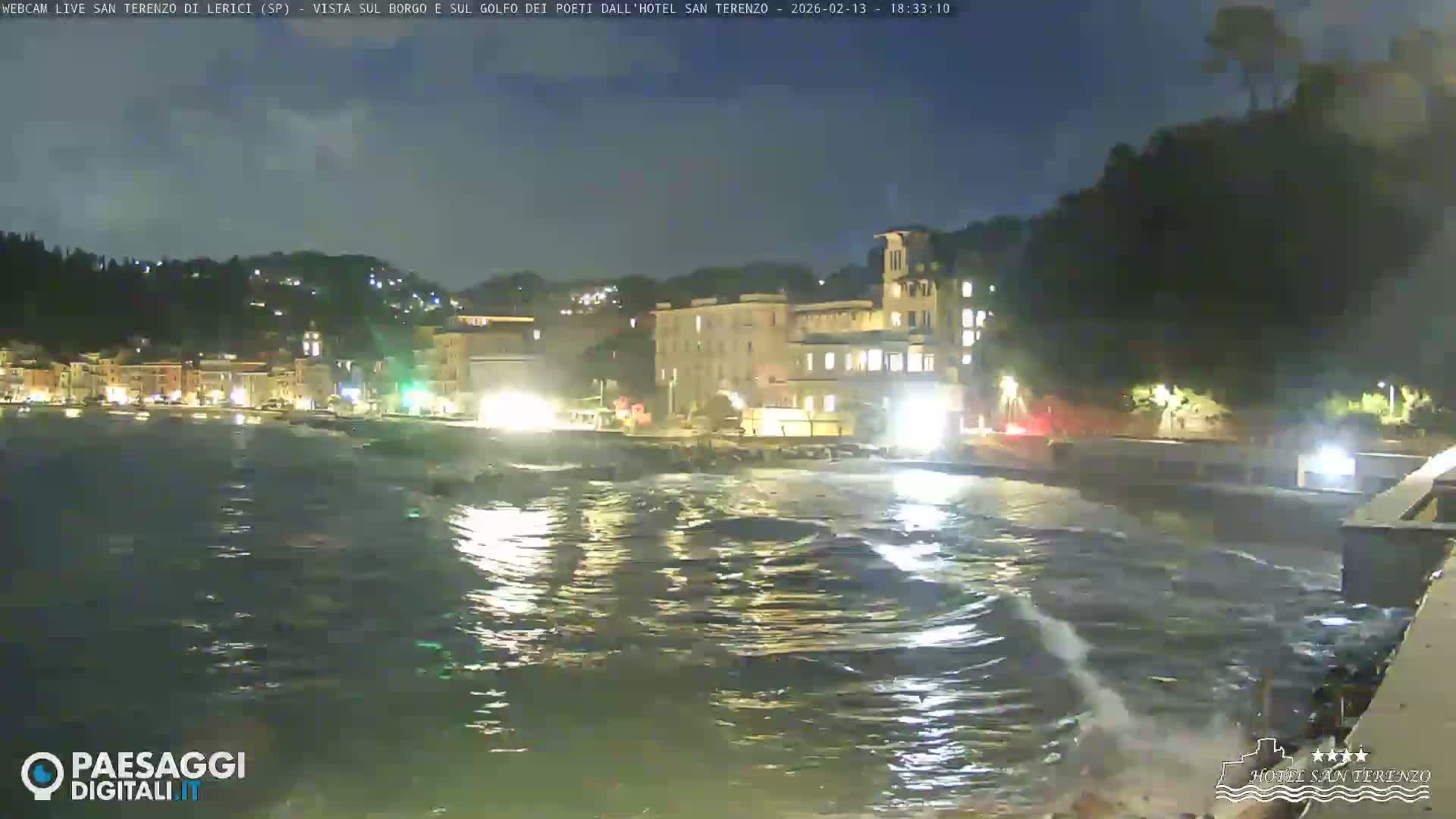  Lerici City & Coast Live Cam - La Spezia, Liguria, Italy