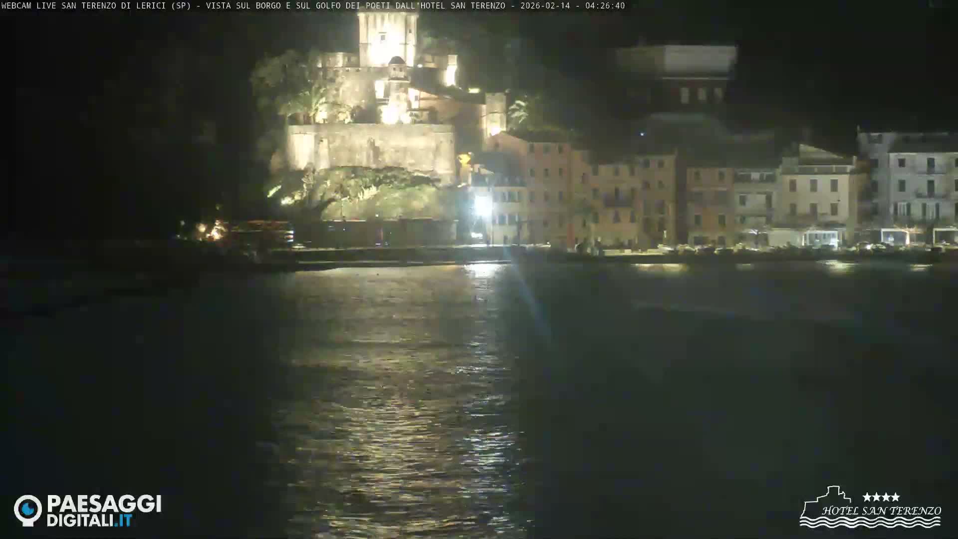  Lerici City & Coast Live Cam - La Spezia, Liguria, Italy