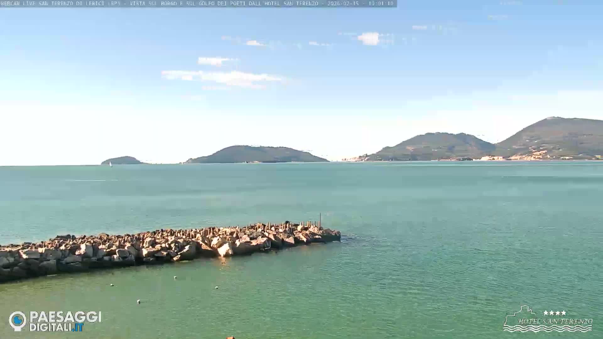  Lerici City & Coast Live Cam - La Spezia, Liguria, Italy