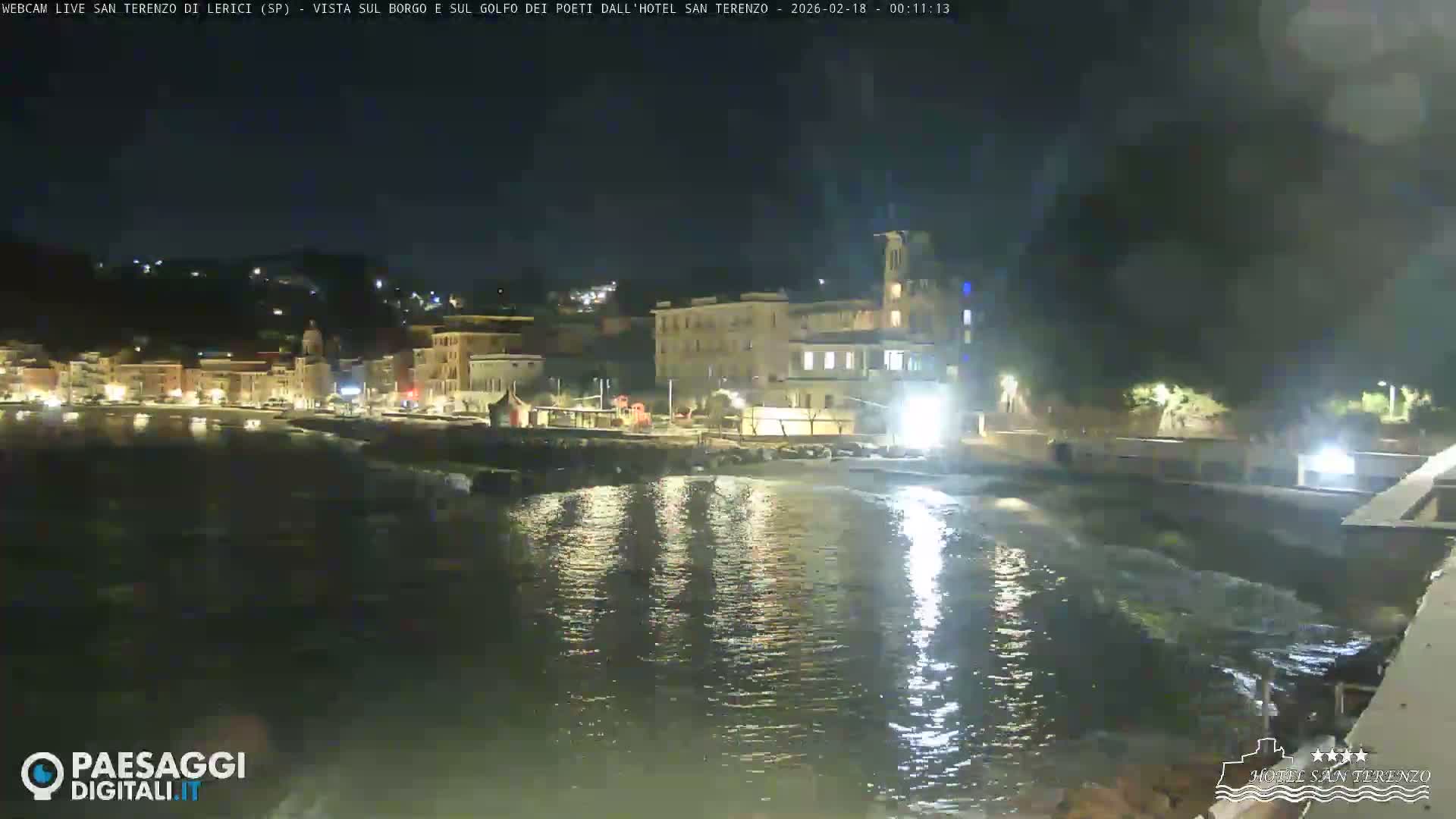  Lerici City & Coast Live Cam - La Spezia, Liguria, Italy