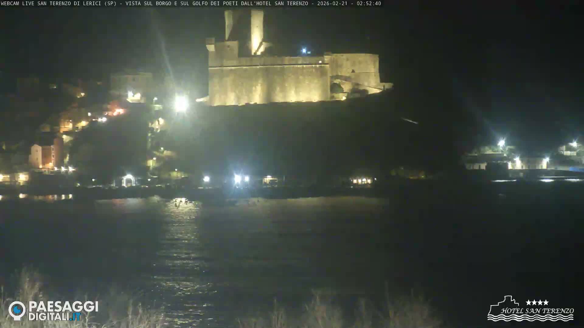  Lerici City & Coast Live Cam - La Spezia, Liguria, Italy