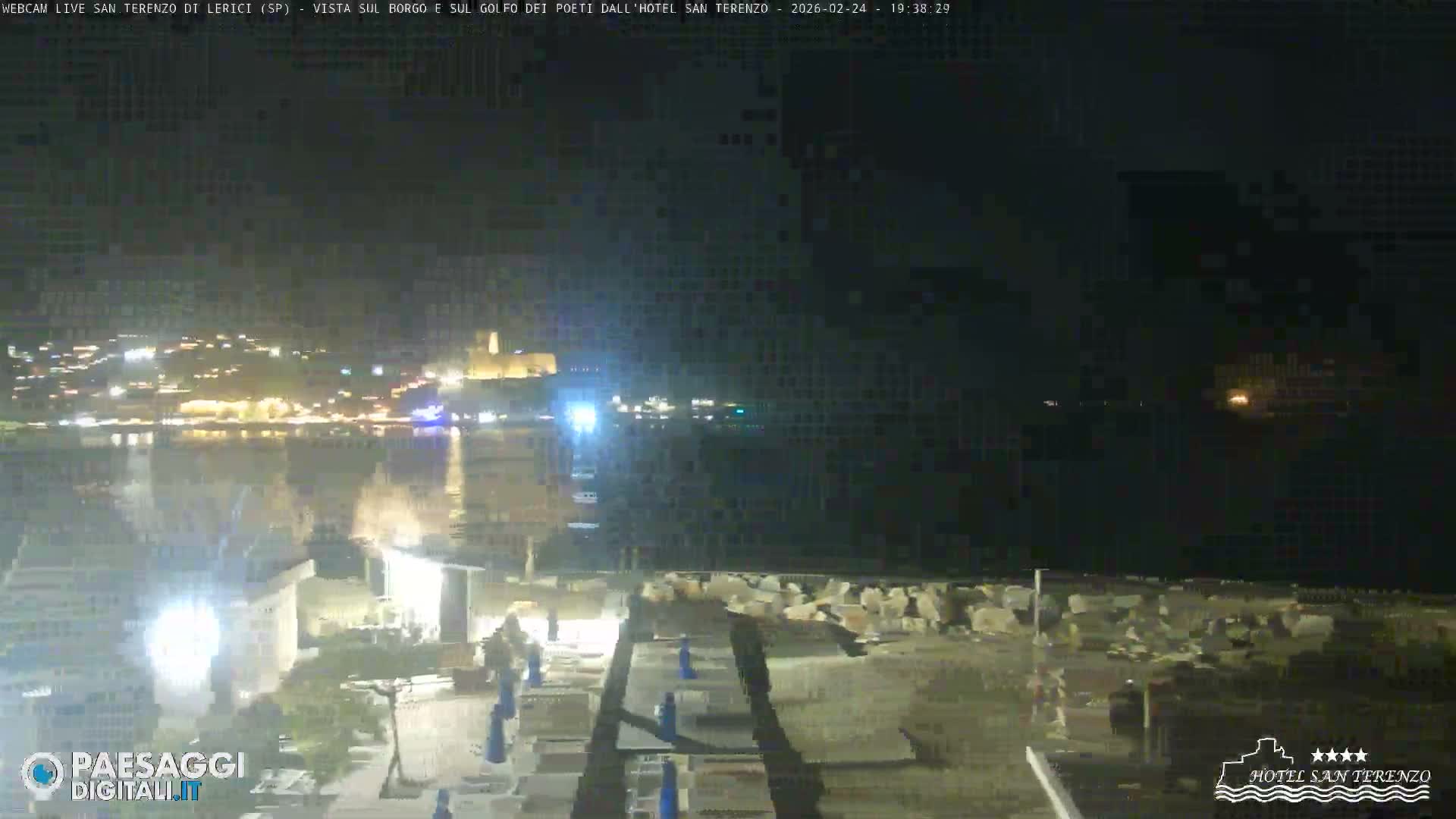  Lerici City & Coast Live Cam - La Spezia, Liguria, Italy