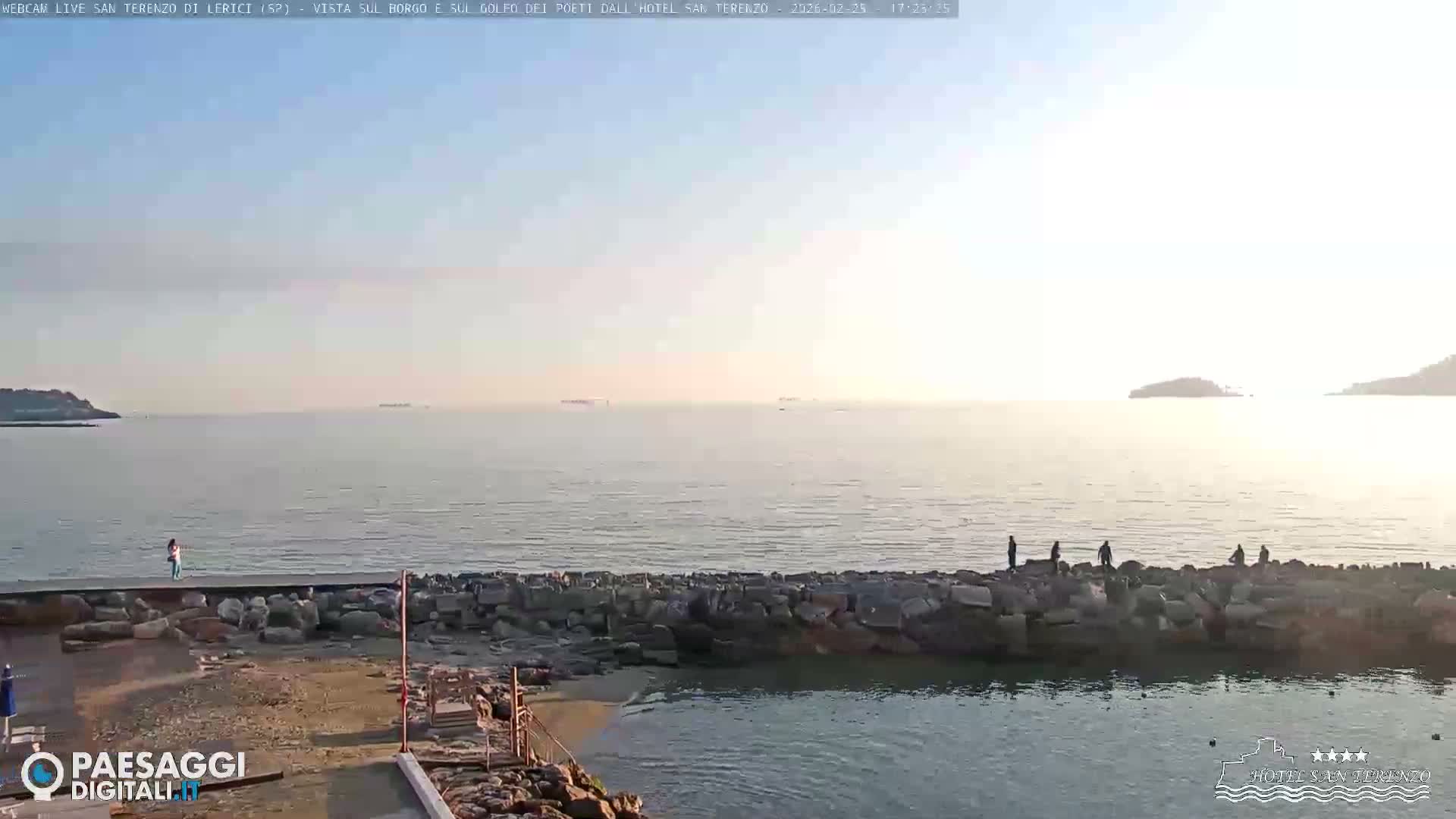  Lerici City & Coast Live Cam - La Spezia, Liguria, Italy