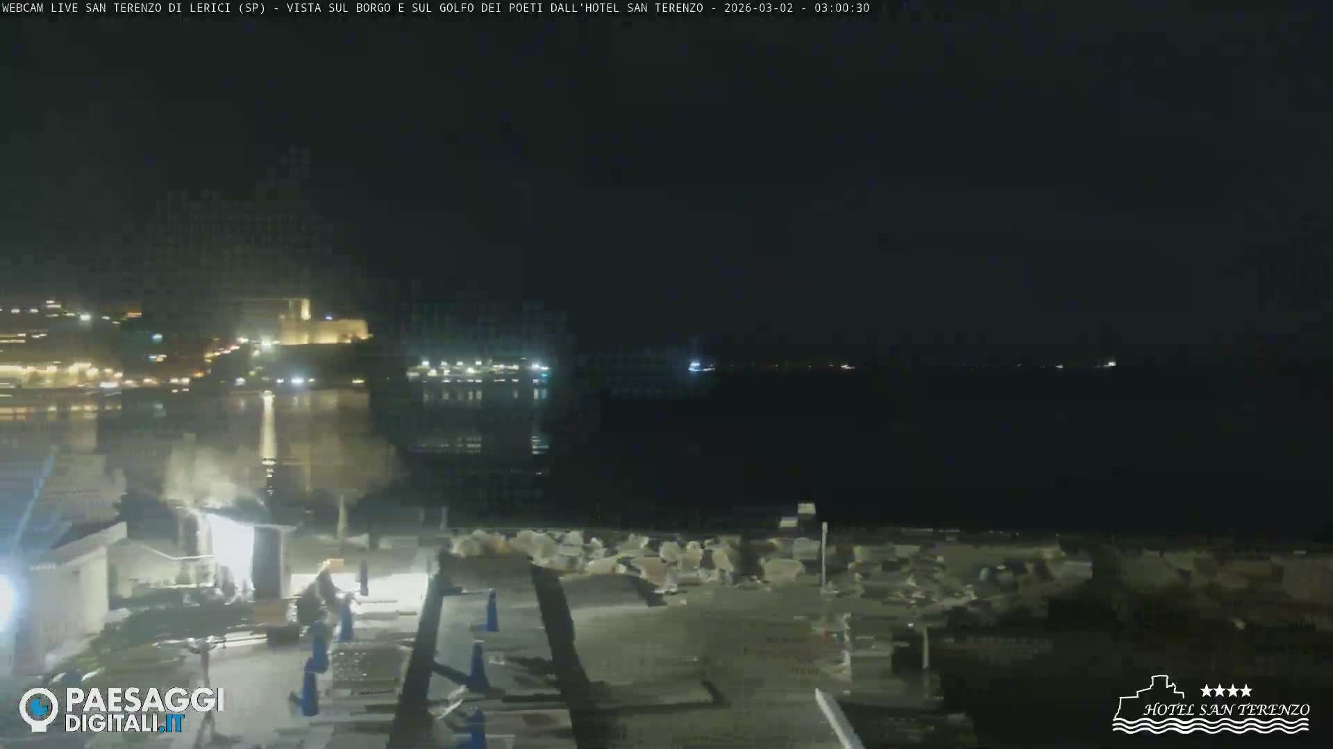 Lerici City & Coast Live Cam - La Spezia, Liguria, Italy