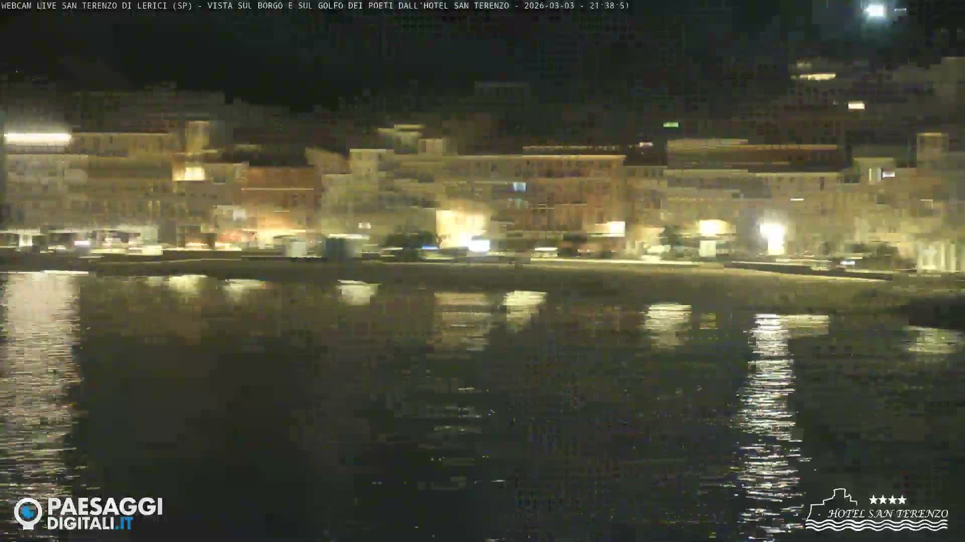  Lerici City & Coast Live Cam - La Spezia, Liguria, Italy