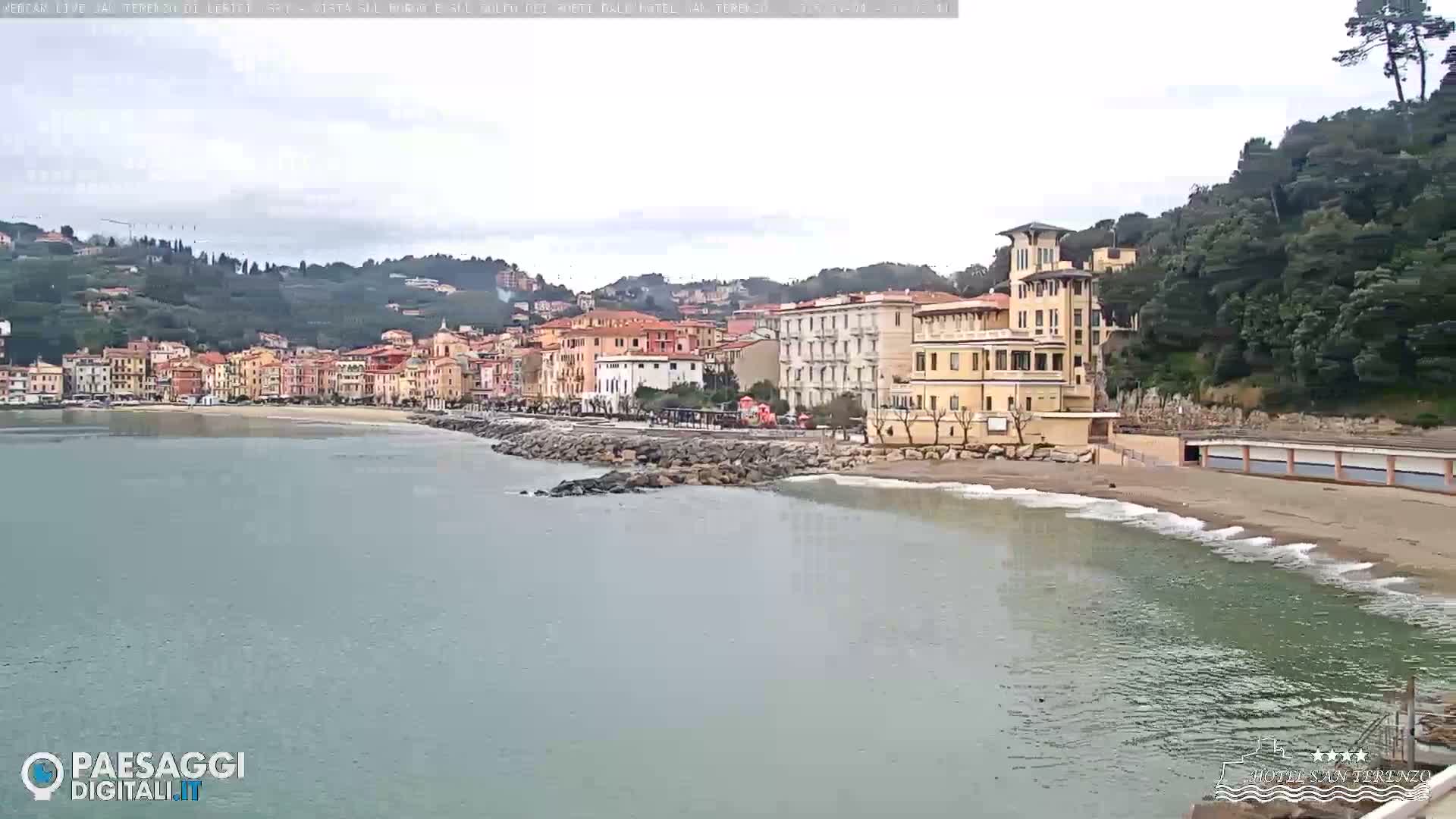  Lerici City & Coast Live Cam - La Spezia, Liguria, Italy