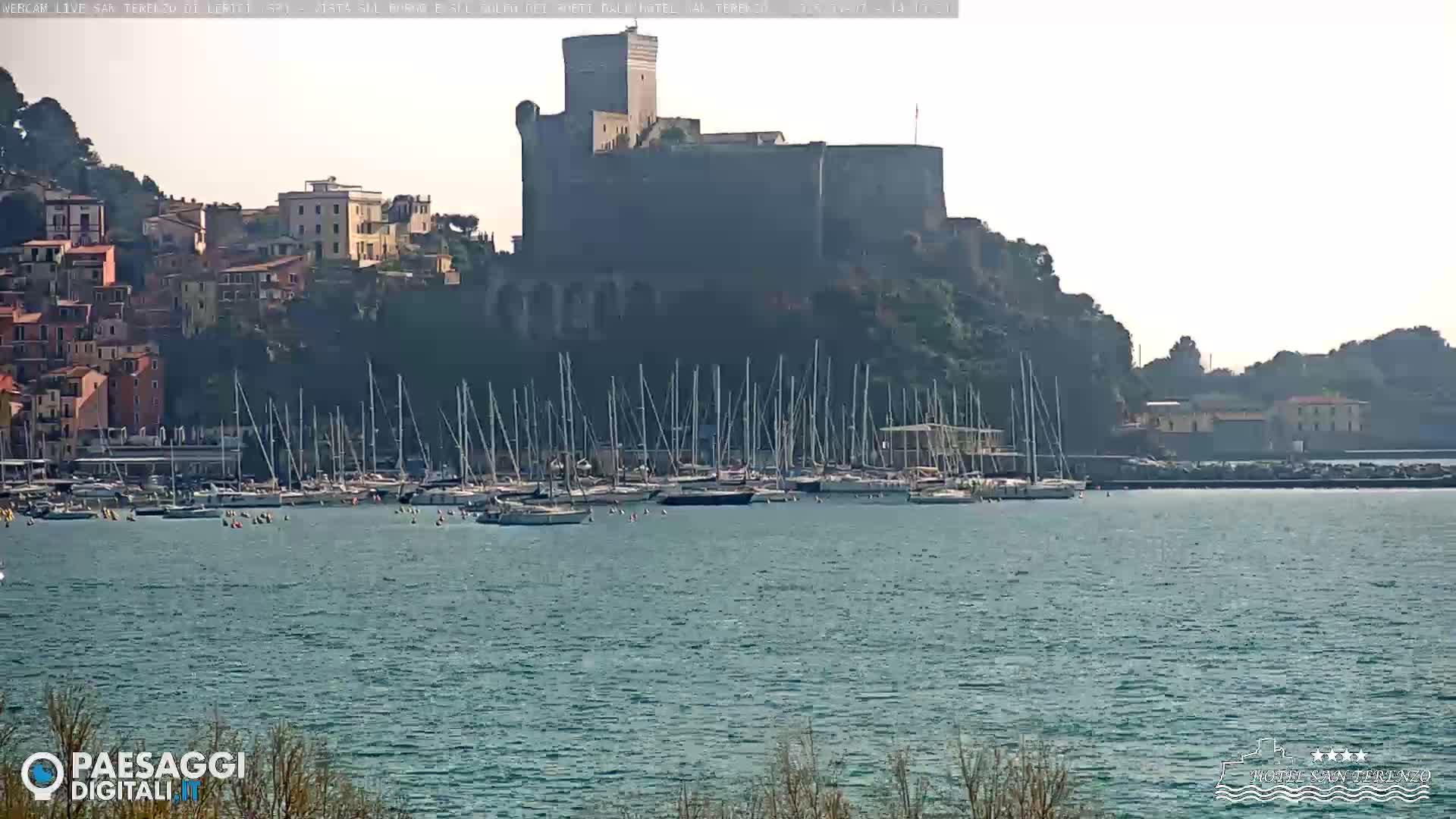  Lerici City & Coast Live Cam - La Spezia, Liguria, Italy