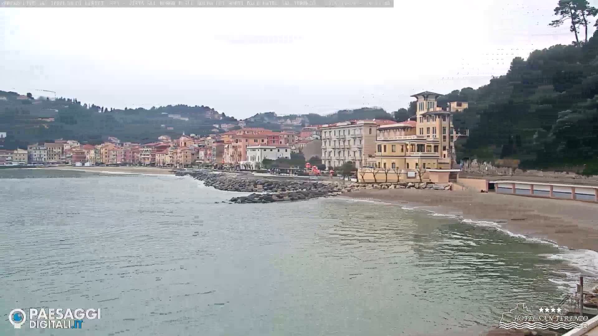  Lerici City & Coast Live Cam - La Spezia, Liguria, Italy