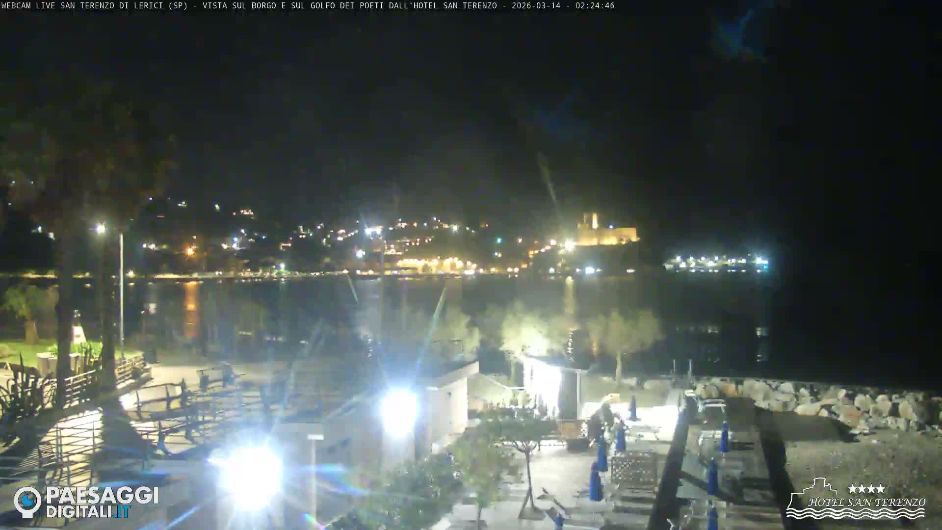  Lerici City & Coast Live Cam - La Spezia, Liguria, Italy