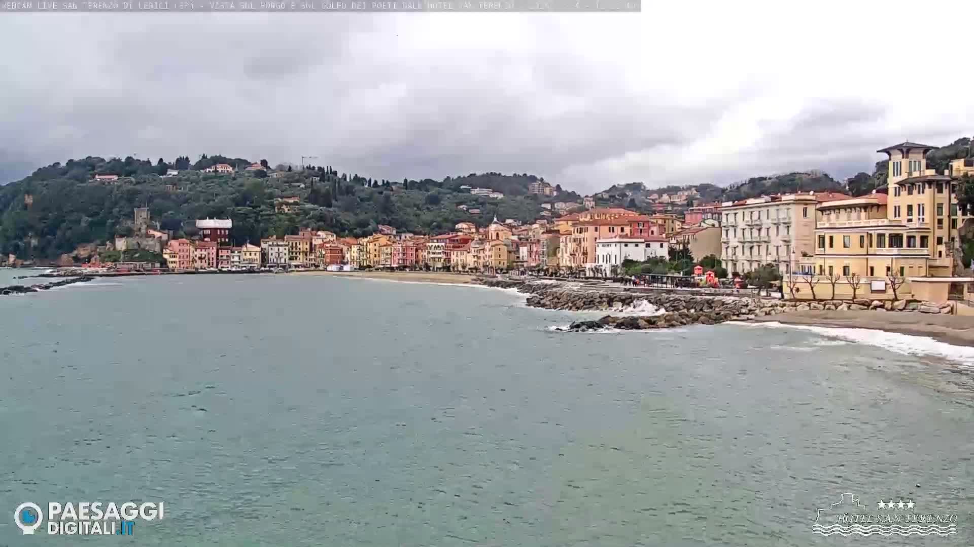  Lerici City & Coast Live Cam - La Spezia, Liguria, Italy
