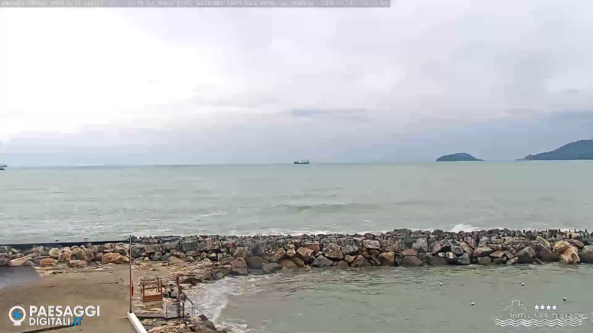  Lerici City & Coast Live Cam - La Spezia, Liguria, Italy