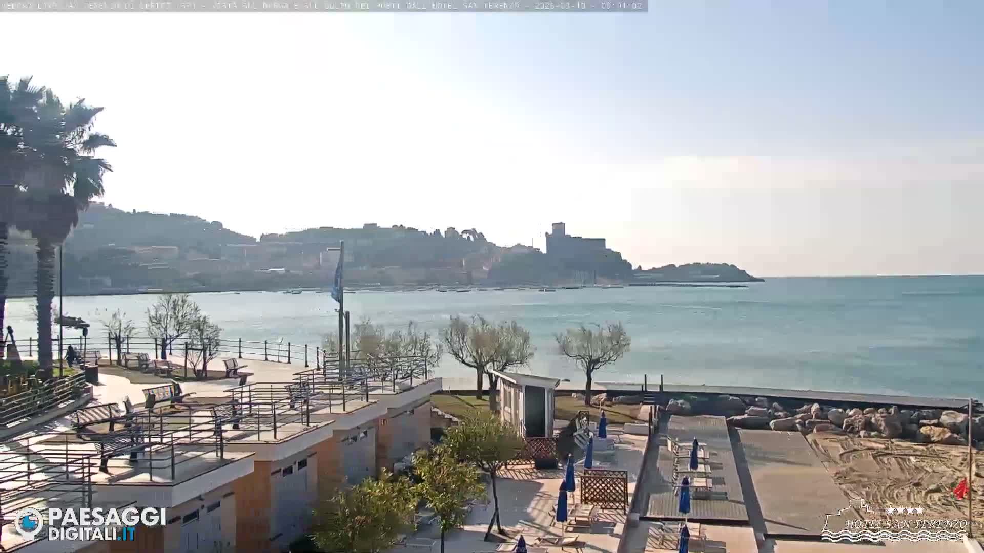  Lerici City & Coast Live Cam - La Spezia, Liguria, Italy