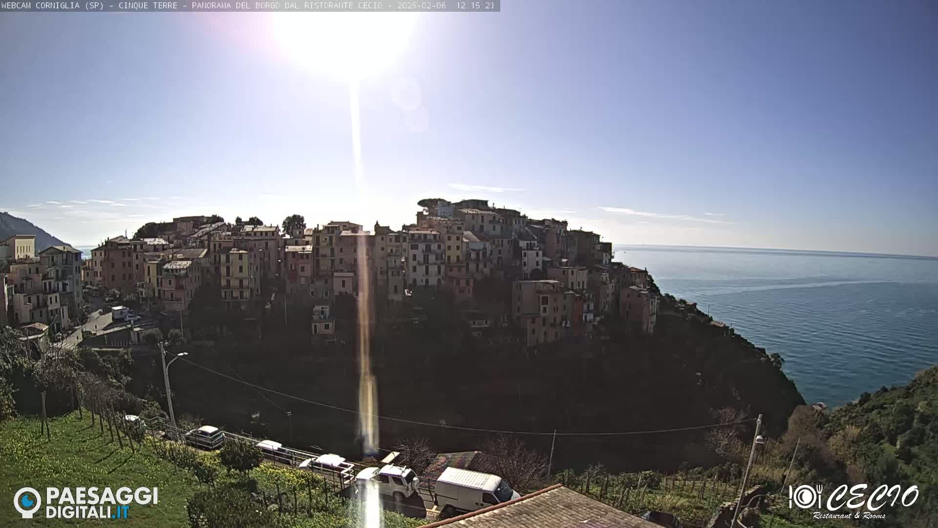 Cinque Terre, Corniglia  Live Cam - La Spezia, Liguria, Italy