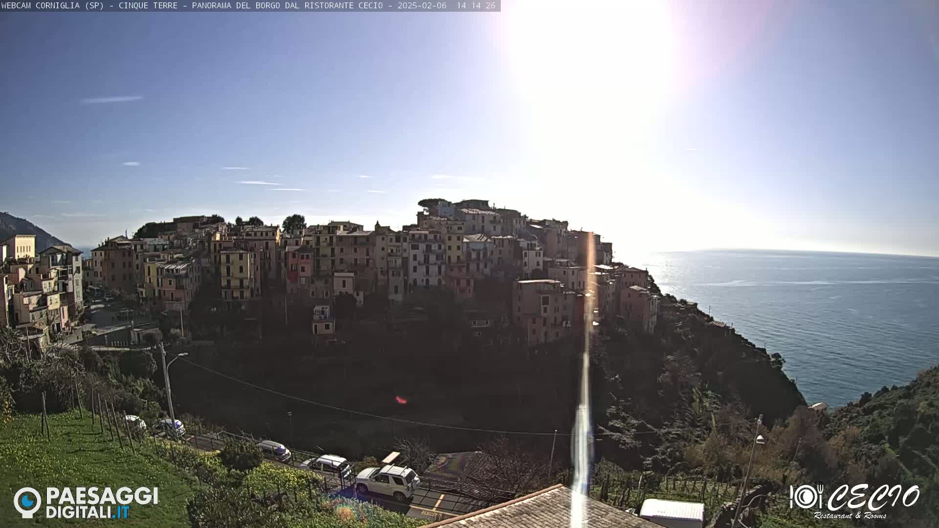 Cinque Terre, Corniglia  Live Cam - La Spezia, Liguria, Italy
