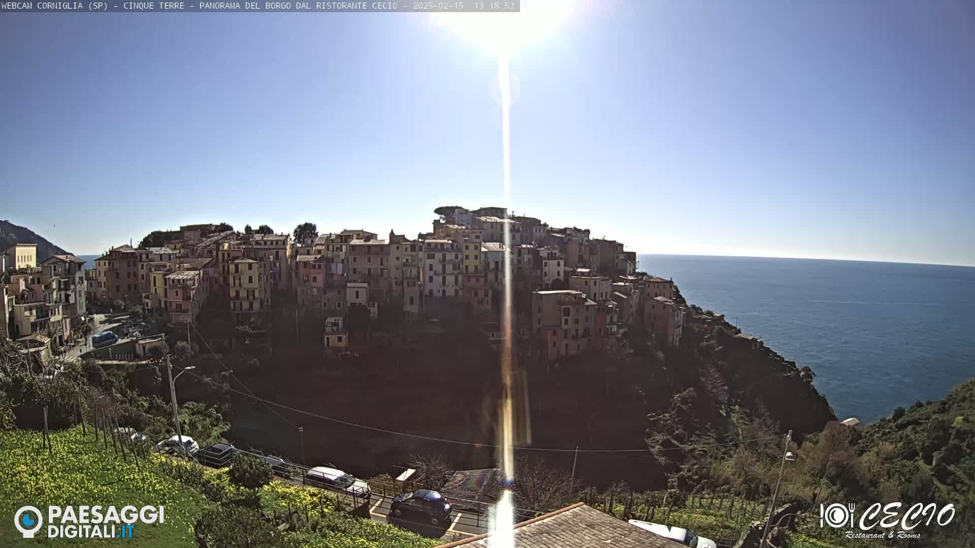Cinque Terre, Corniglia  Live Cam - La Spezia, Liguria, Italy