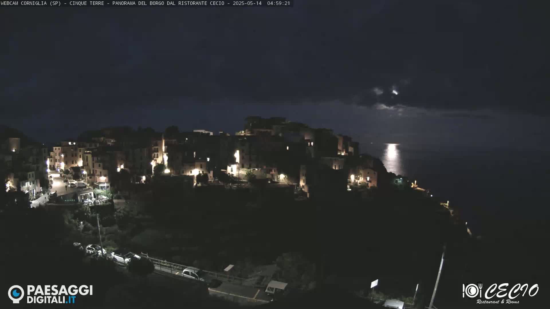 Cinque Terre, Corniglia Village  Live Cam - La Spezia, Liguria, Italy