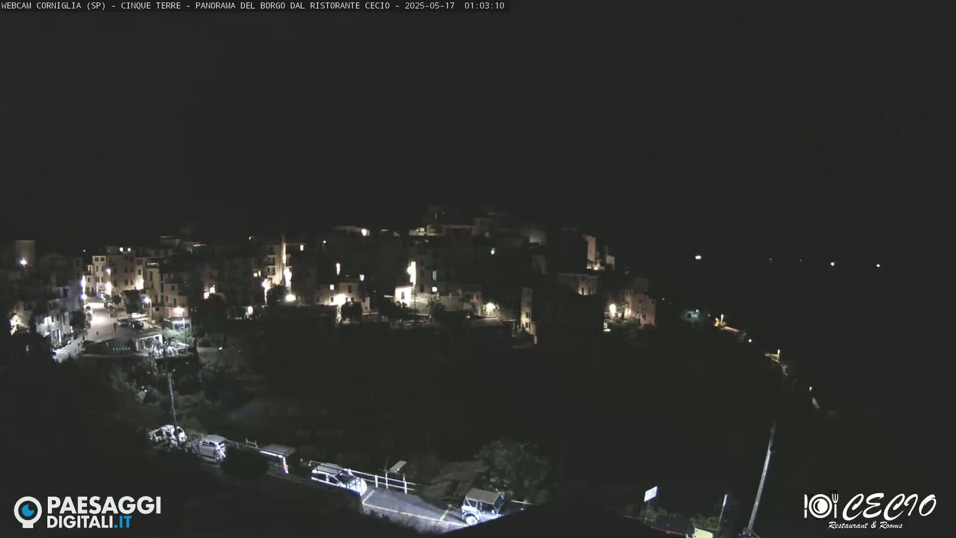 Cinque Terre, Corniglia Village  Live Cam - La Spezia, Liguria, Italy