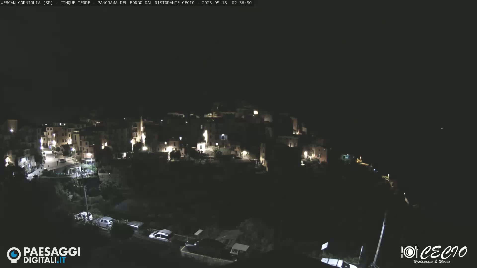 Cinque Terre, Corniglia Village  Live Cam - La Spezia, Liguria, Italy