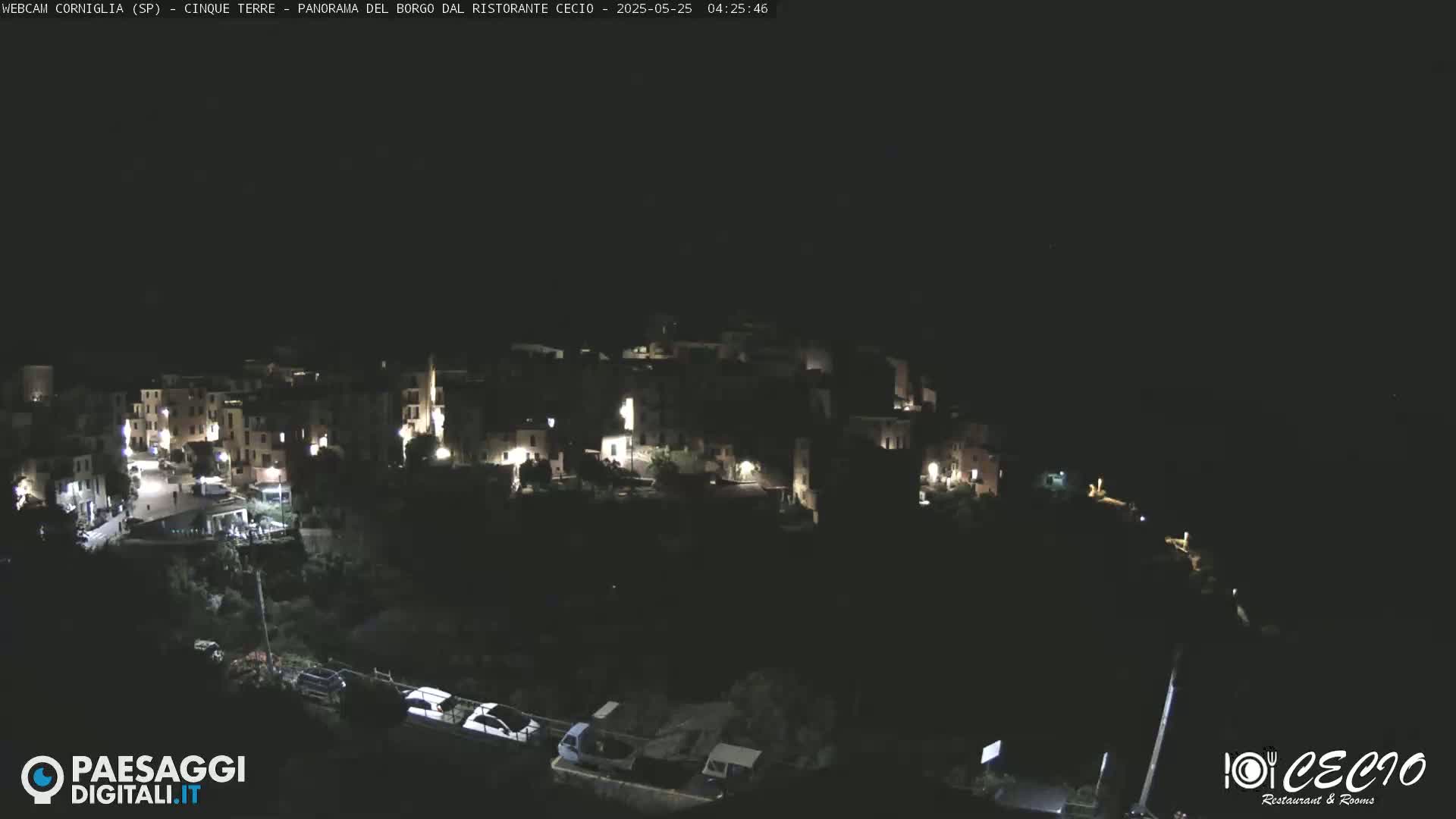 Cinque Terre, Corniglia Village  Live Cam - La Spezia, Liguria, Italy