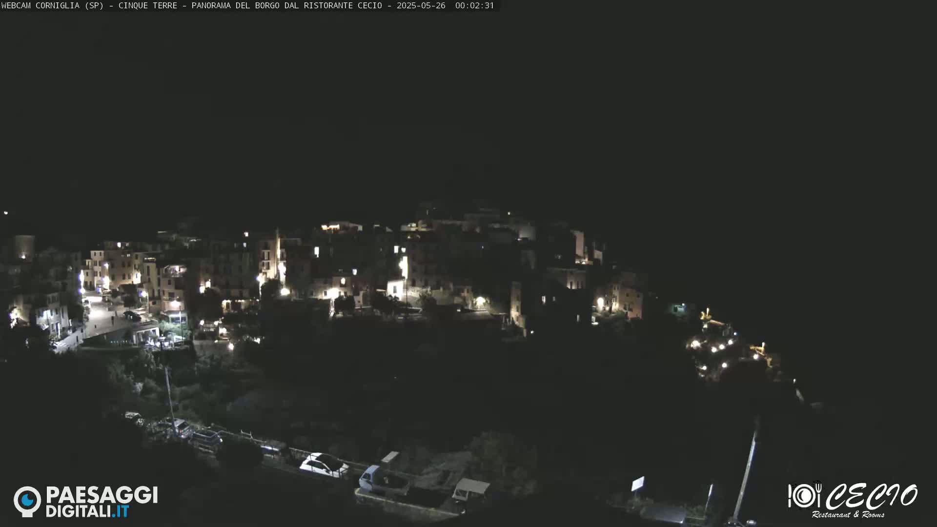 Cinque Terre, Corniglia Village  Live Cam - La Spezia, Liguria, Italy