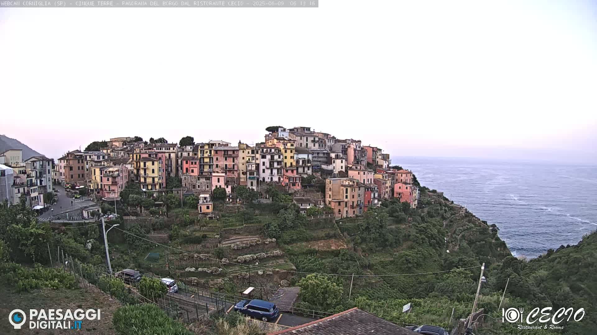 Cinque Terre, Corniglia  Live Cam - La Spezia, Liguria, Italy