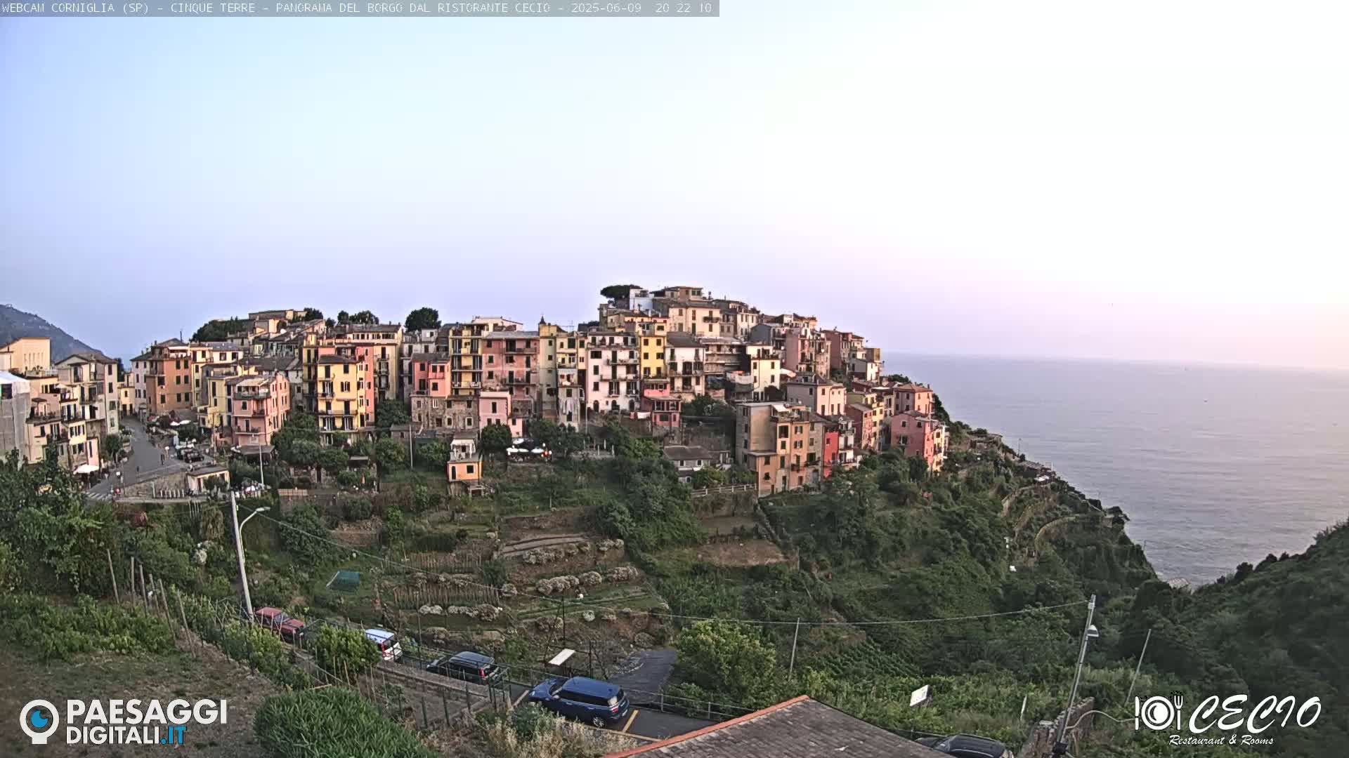 Cinque Terre, Corniglia  Live Cam - La Spezia, Liguria, Italy