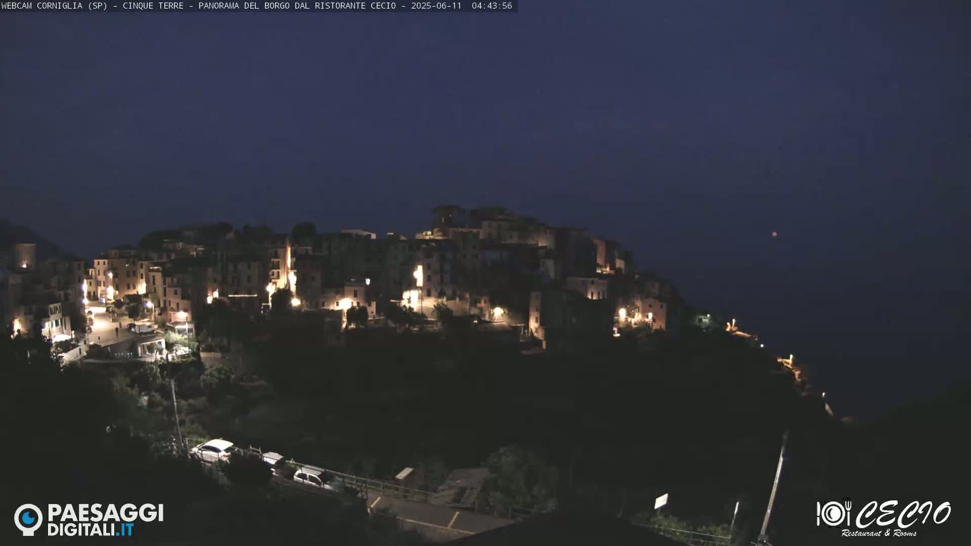 Cinque Terre, Corniglia  Live Cam - La Spezia, Liguria, Italy