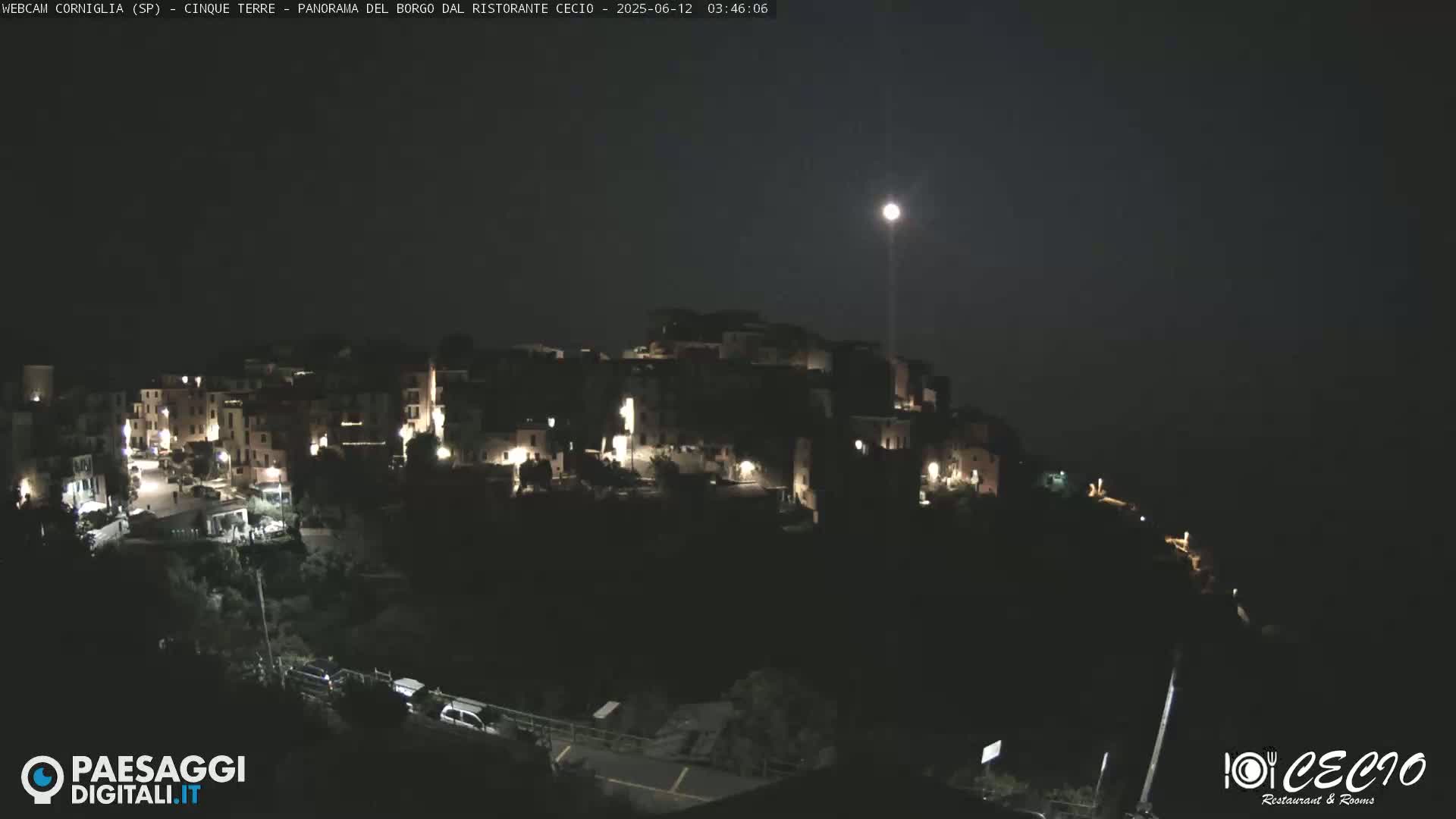 Cinque Terre, Corniglia  Live Cam - La Spezia, Liguria, Italy
